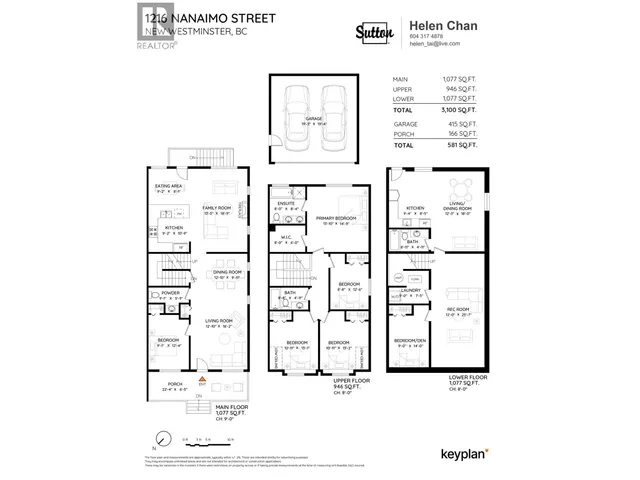 1216 NANAIMO STREET, New Westminster 2