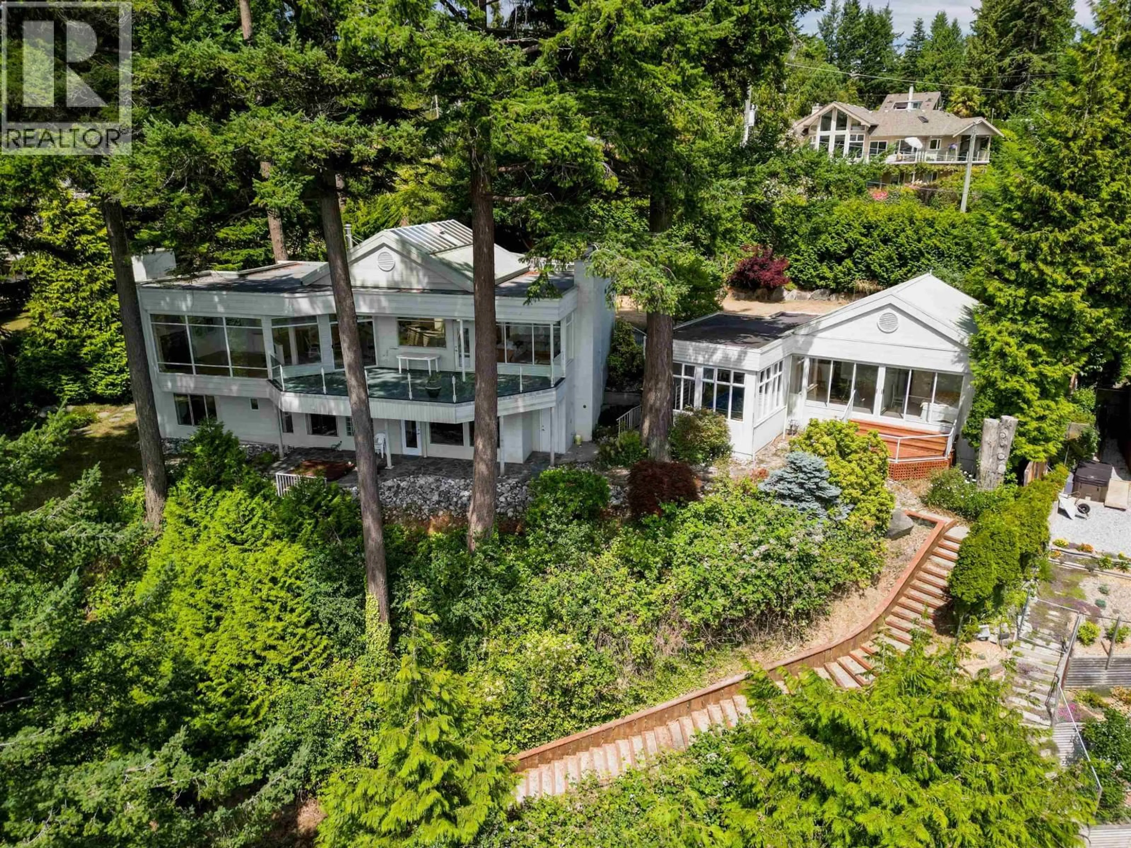 A pic from outside/outdoor area/front of a property/back of a property/a pic from drone, unknown for 12416 WHITESTONE ROAD, Madeira Park British Columbia V0N2H1