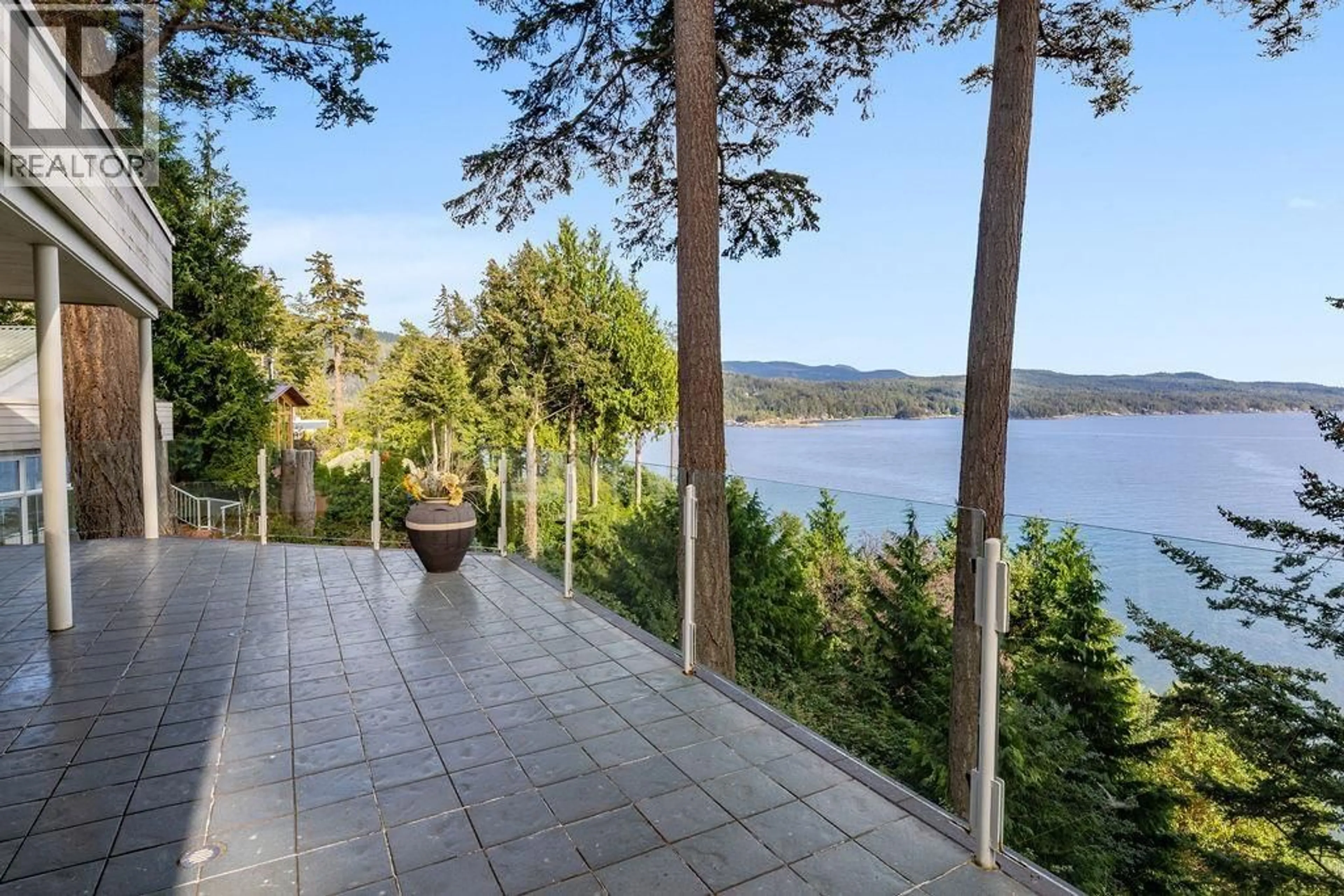Patio, water/lake/river/ocean view for 12416 WHITESTONE ROAD, Madeira Park British Columbia V0N2H1