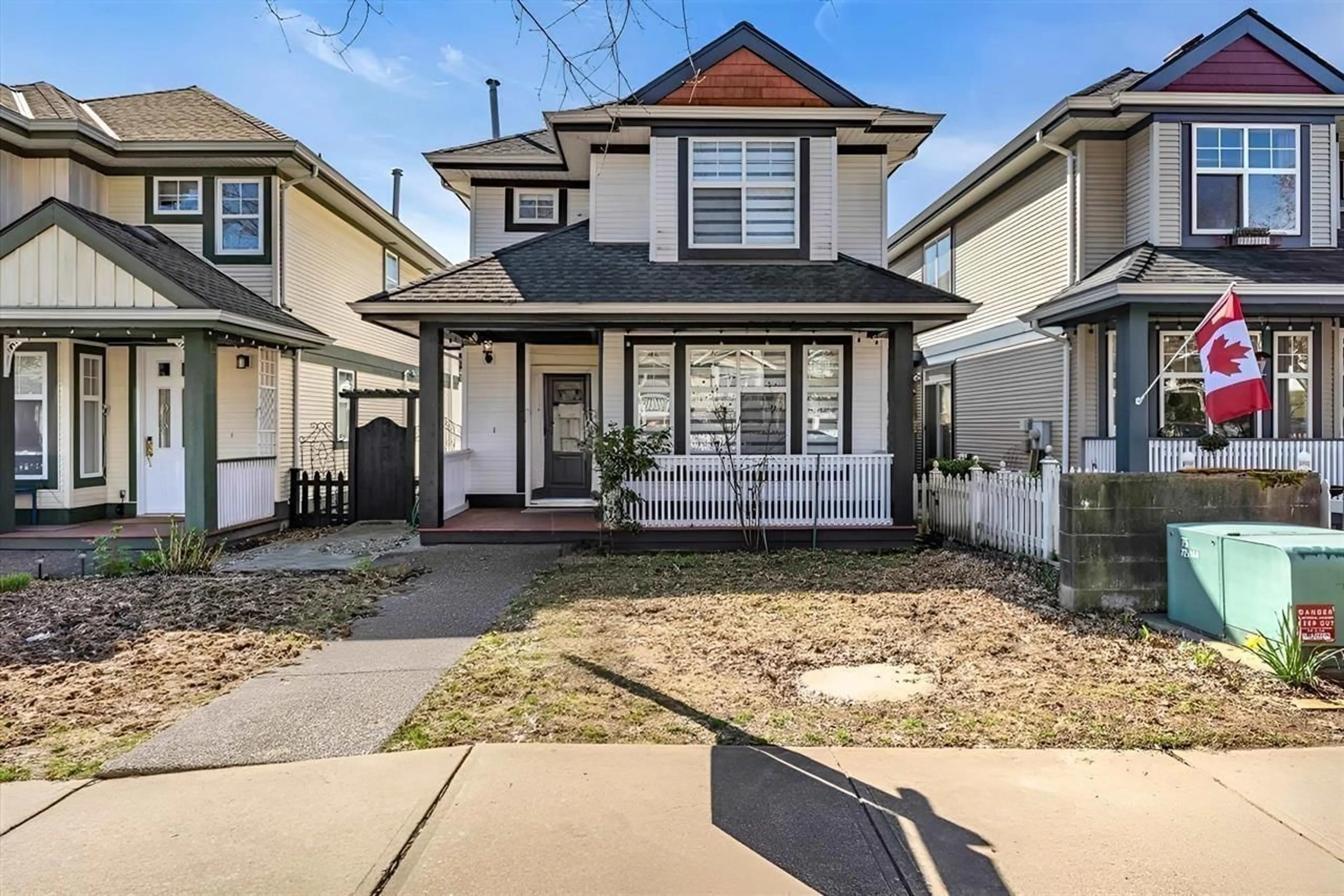 Home with vinyl exterior material, street for 14852 58 AVENUE, Surrey British Columbia V3S8W4