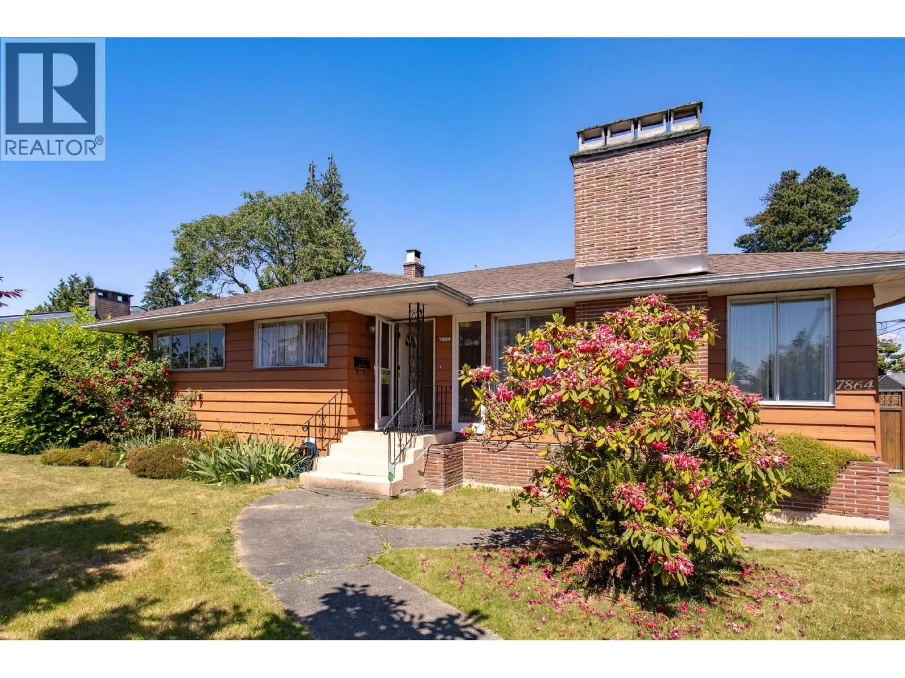 Home with brick exterior material, street for 7864 LANGLEY STREET, Burnaby British Columbia V3N3Z8