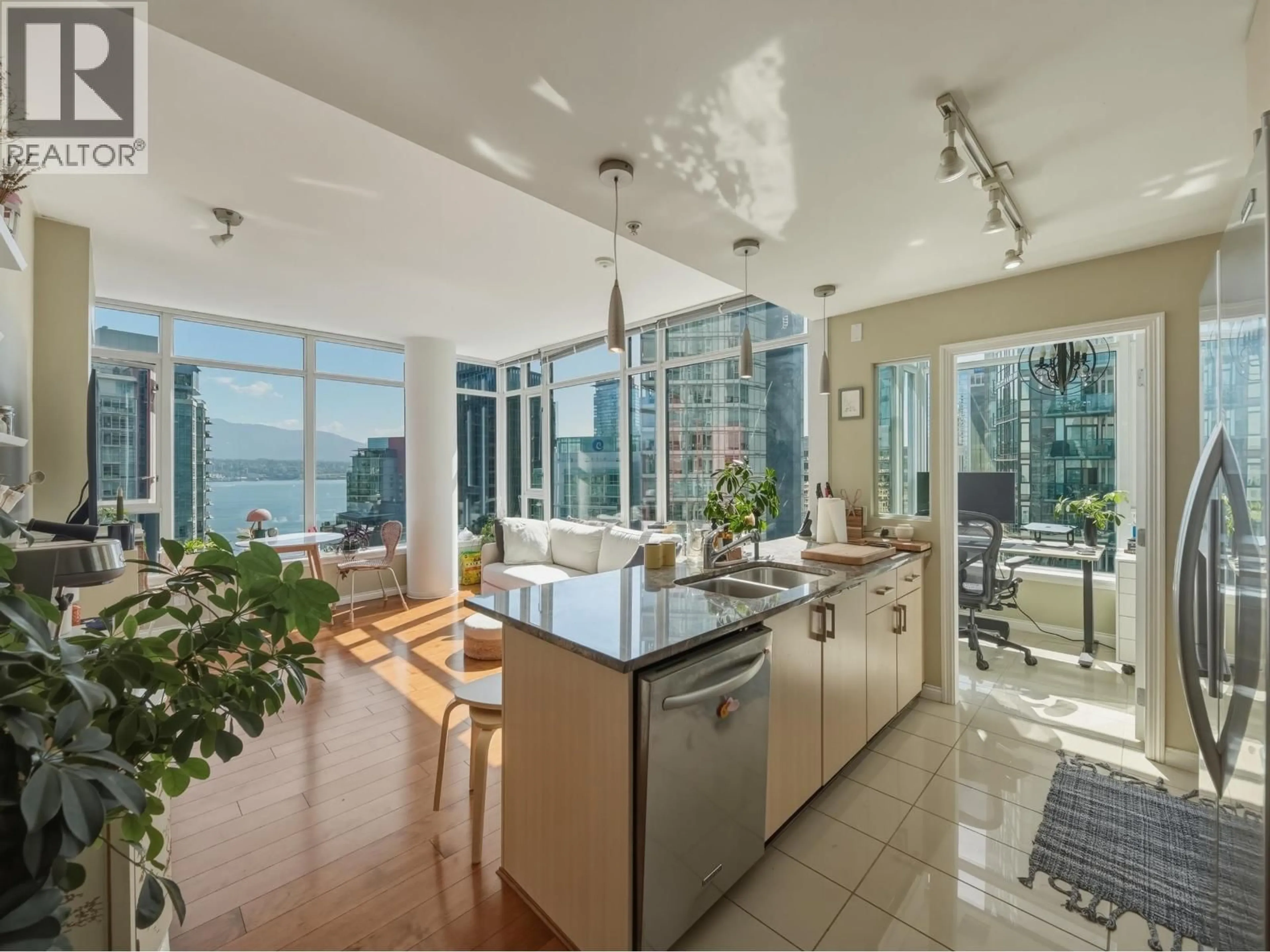 Open concept kitchen, unknown for 2106 - 1211 MELVILLE STREET, Vancouver British Columbia V6E0A7