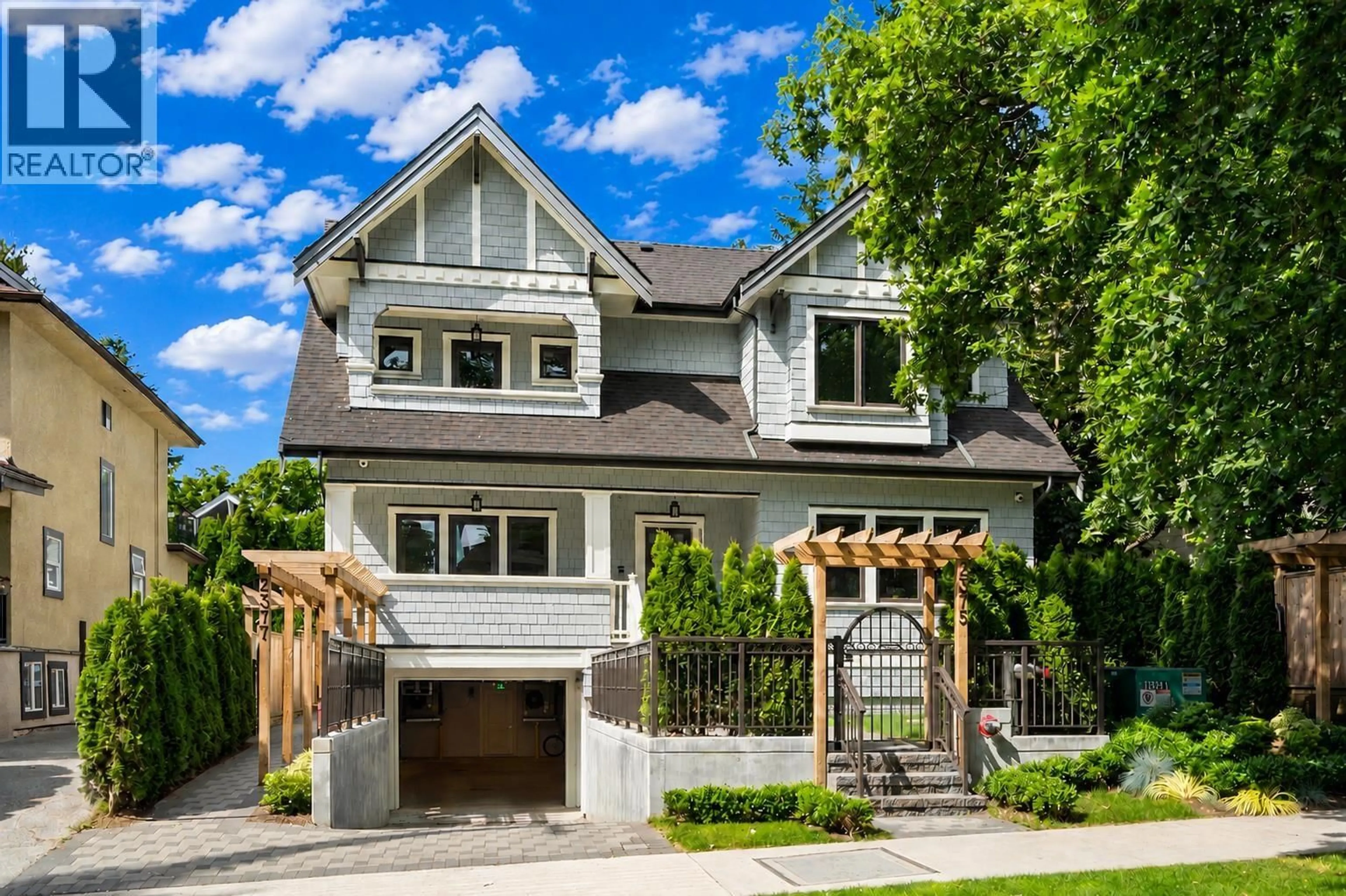 Home with brick exterior material, street for 2373 7TH AVENUE, Vancouver British Columbia V6K1Y4