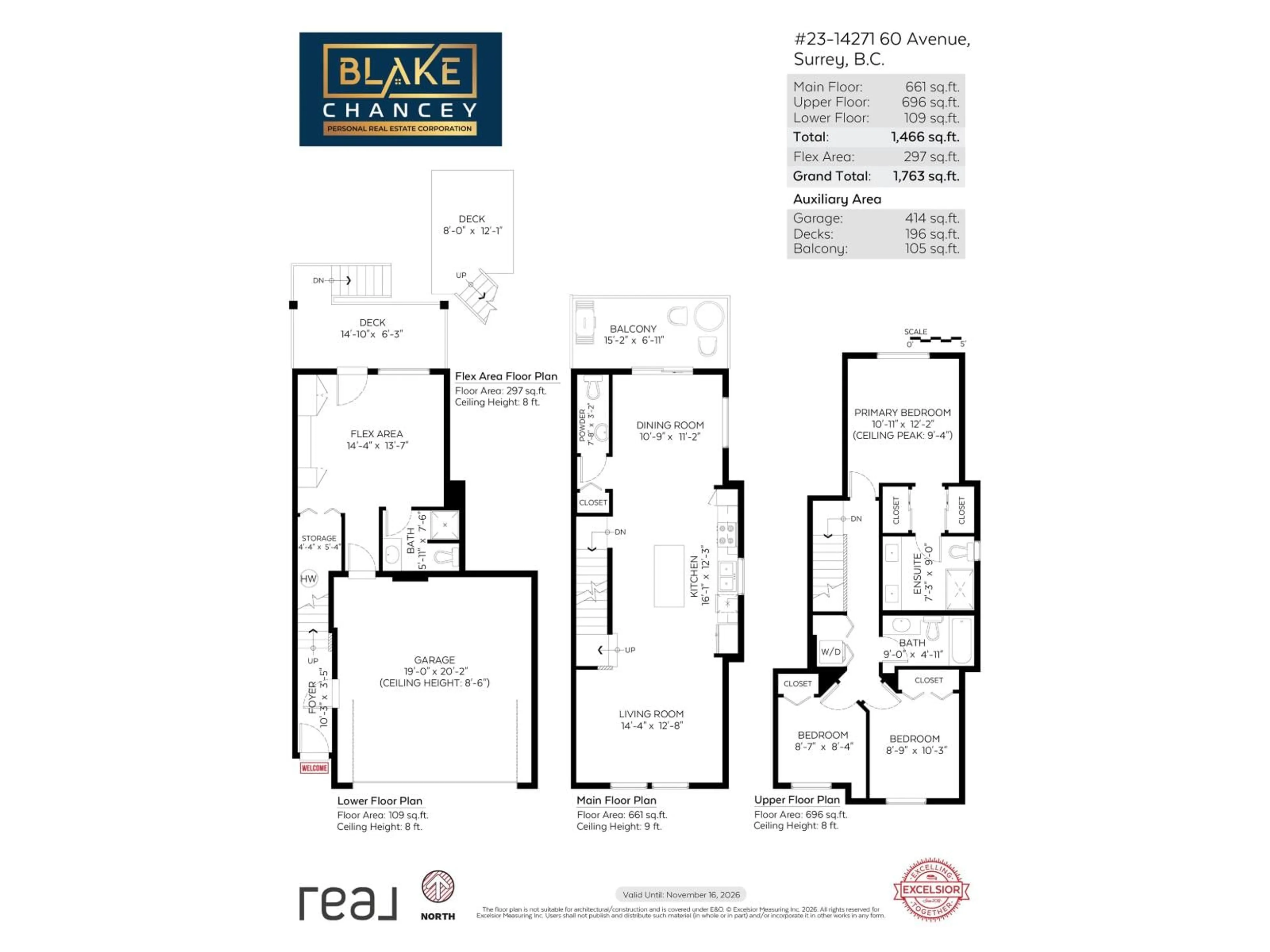 Floor plan for 23 - 14271 60 AVENUE, Surrey British Columbia V3X2N4
