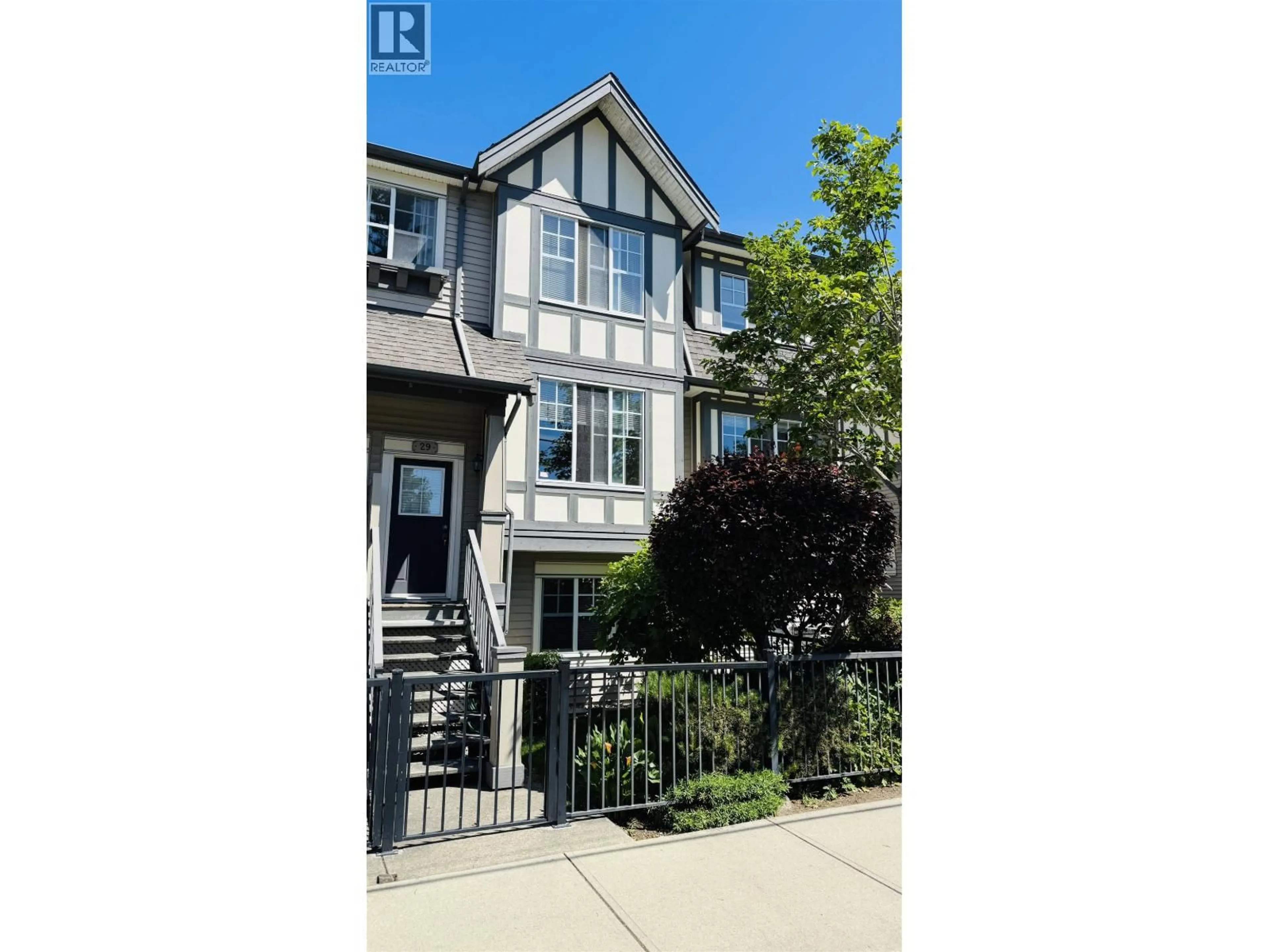 A pic from outside/outdoor area/front of a property/back of a property/a pic from drone, street for 29 - 7331 HEATHER STREET, Richmond British Columbia V6Y4M3