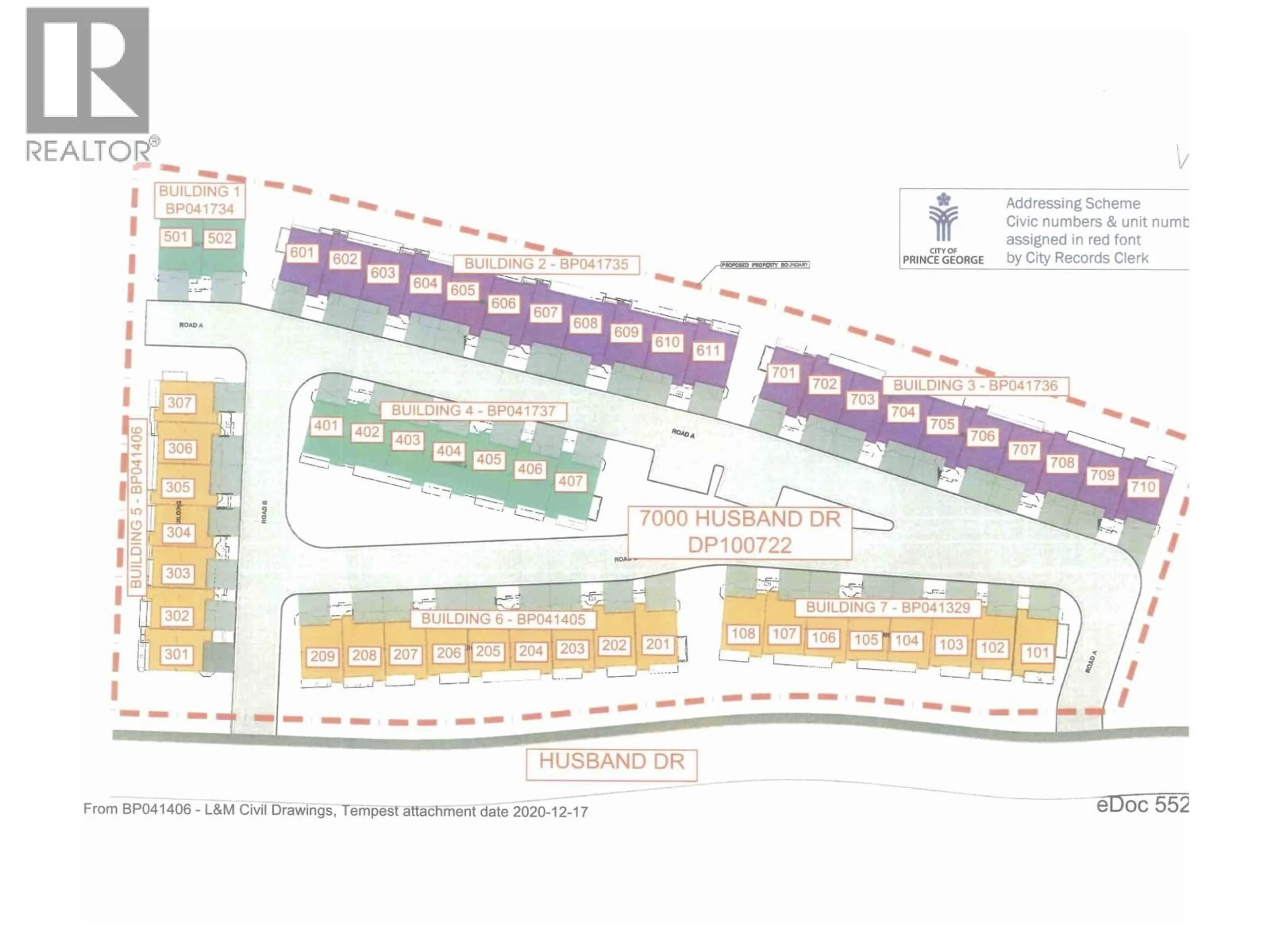 Floor plan for 706 - 7000 HUSBAND DRIVE, Prince George British Columbia V2N0K2