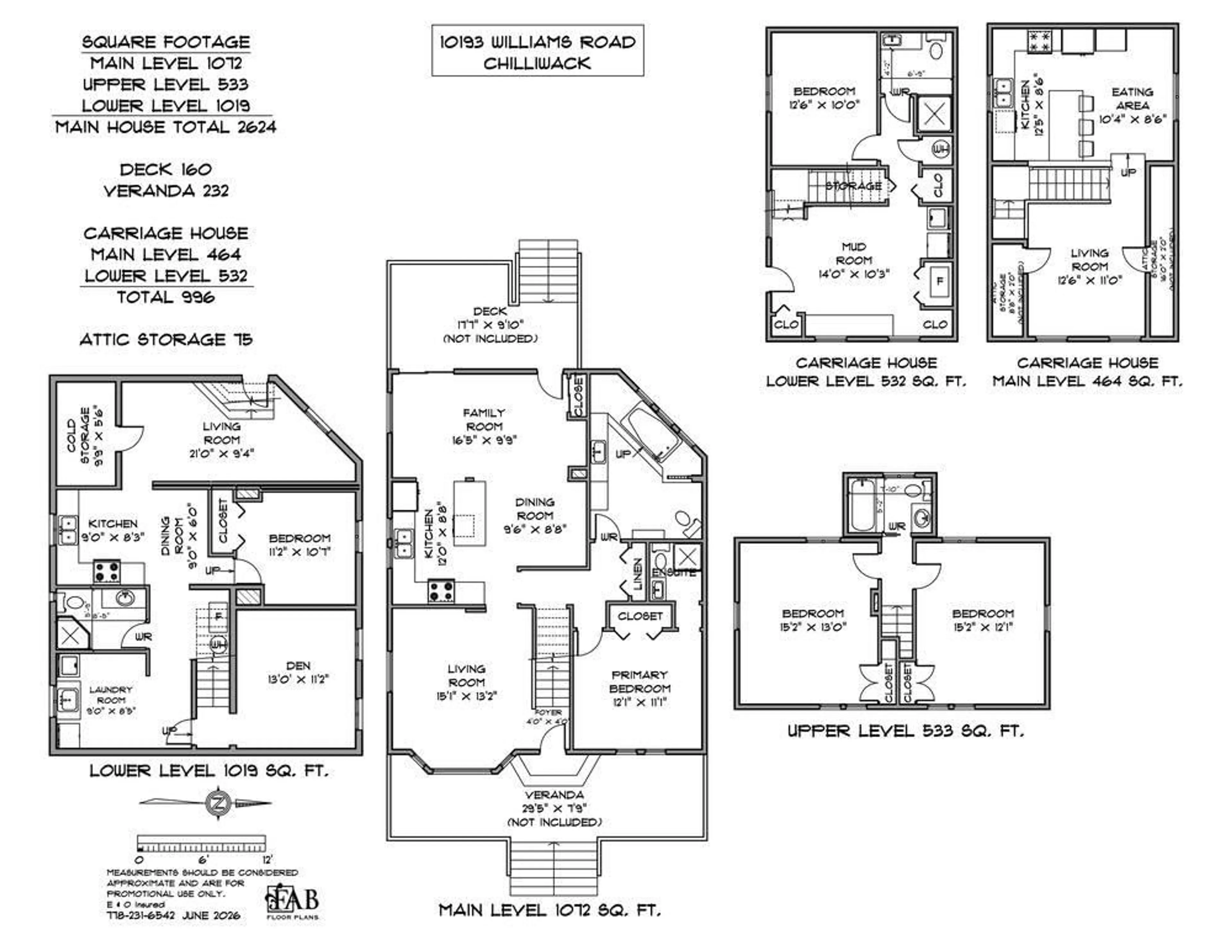 Floor plan for 10193 WILLIAMS ROAD, Chilliwack British Columbia V2P5H3