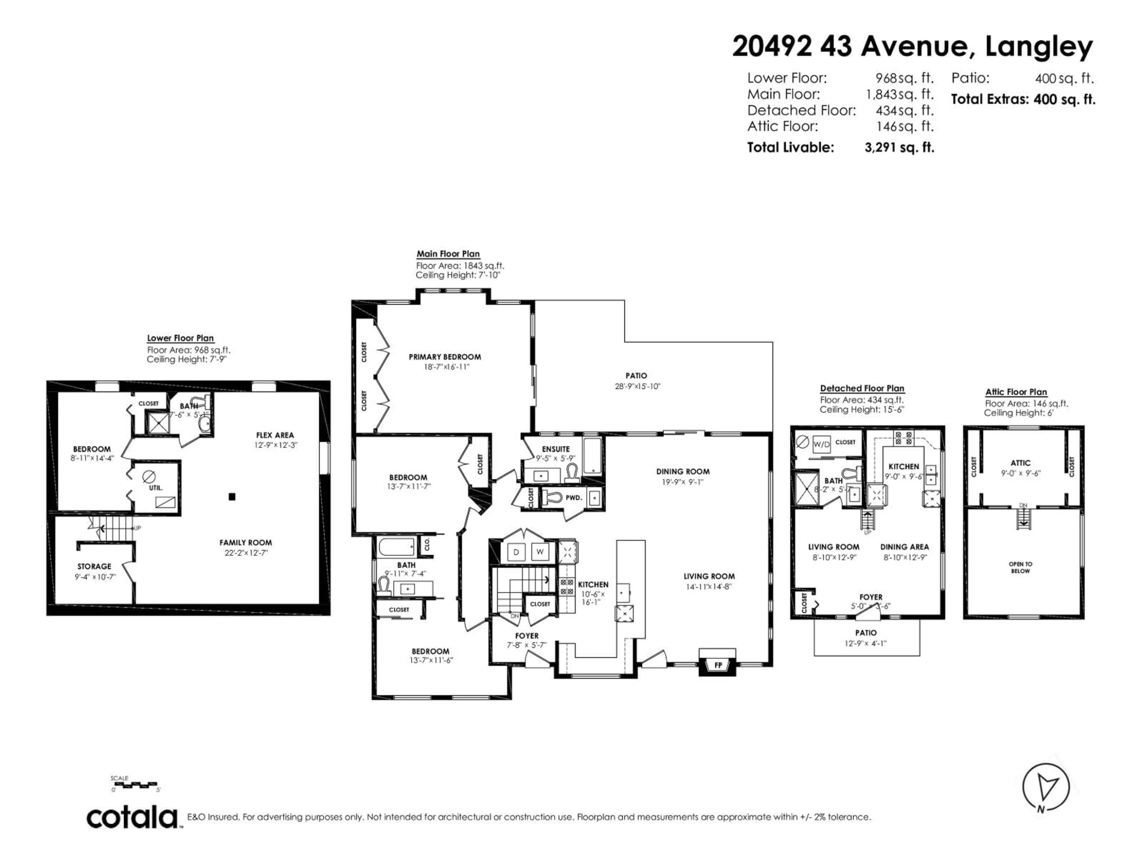 Floor plan for 20492 43 AVENUE, Langley British Columbia V3A3C2