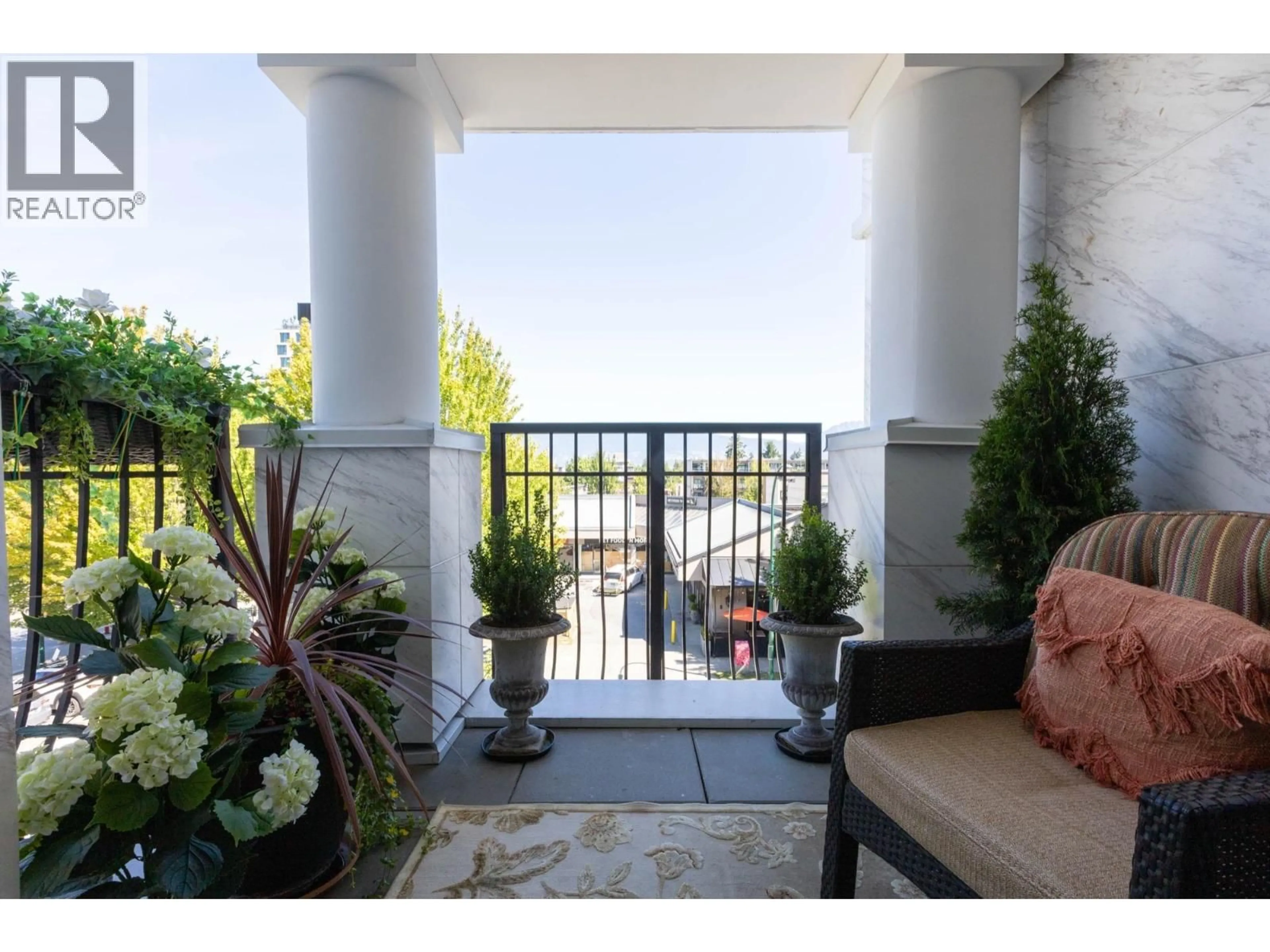 Patio, water/lake/river/ocean view for 310 - 3668 10TH AVENUE, Vancouver British Columbia V6R0G4