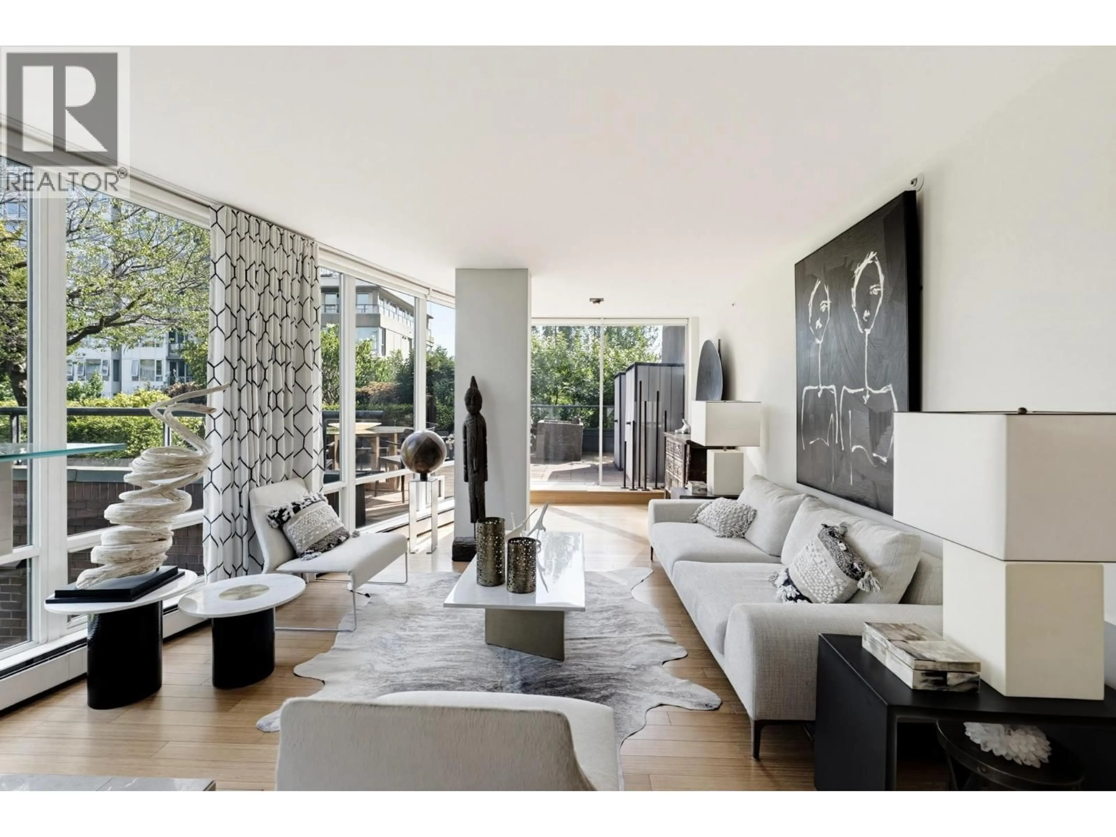 Living room with furniture, unknown for 5A - 139 DRAKE STREET, Vancouver British Columbia V6Z2T8