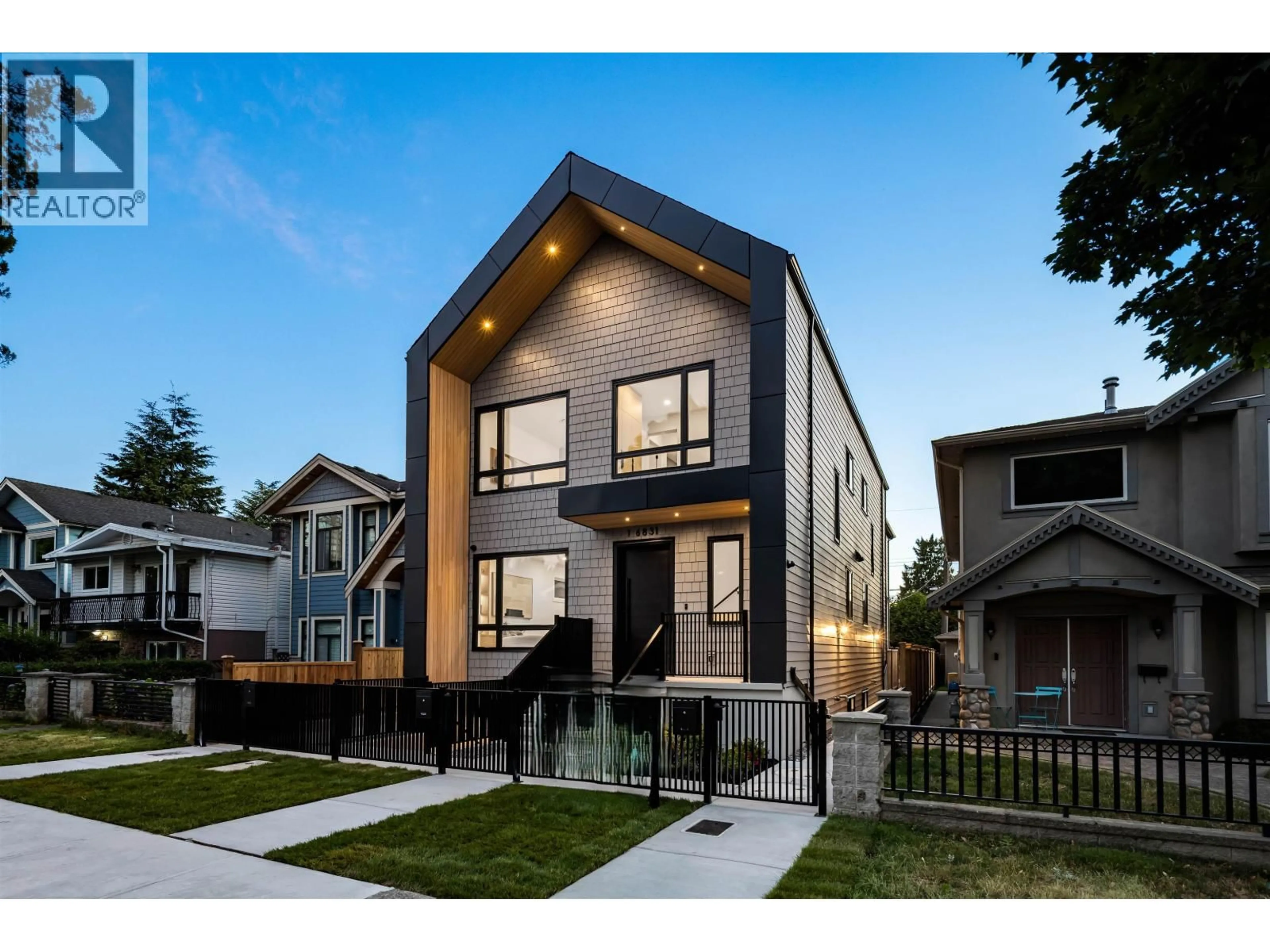 Home with brick exterior material, street for 1 - 6831 SALISBURY AVENUE, Burnaby British Columbia V5E2Z4