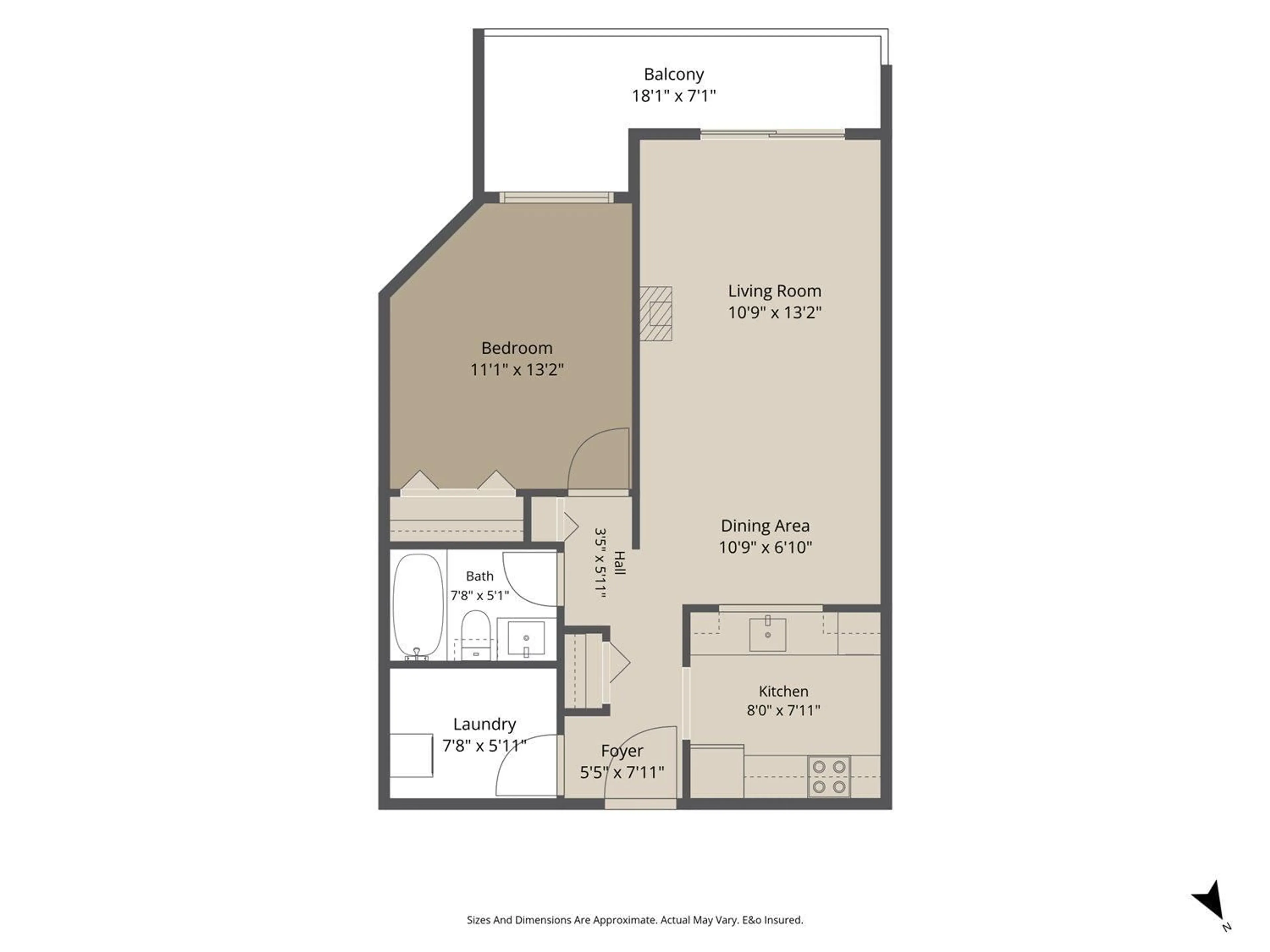 Floor plan for 343 - 33173 OLD YALE ROAD, Abbotsford British Columbia V2S2J4