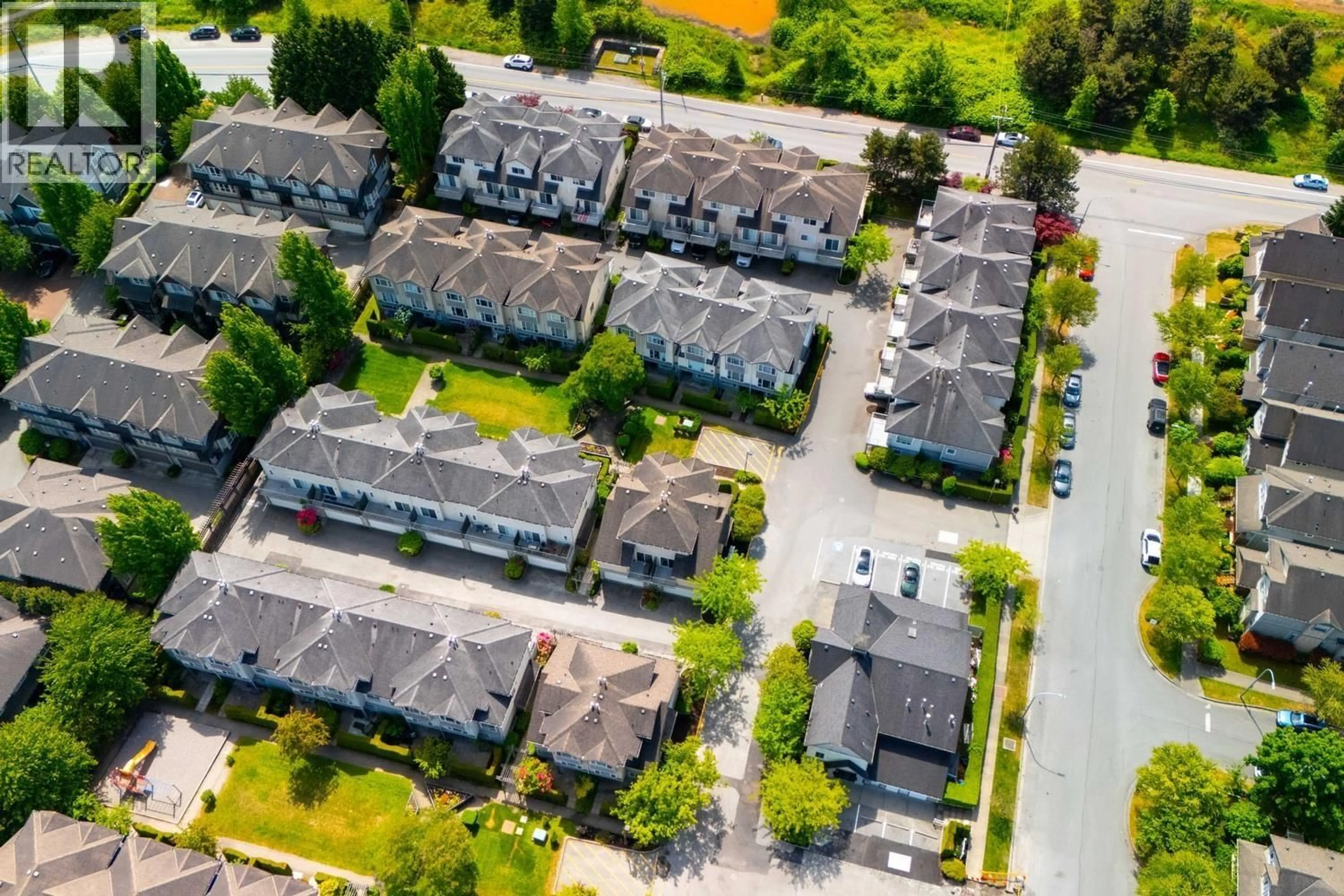 A pic from outside/outdoor area/front of a property/back of a property/a pic from drone, street for 38 - 5900 MUIR DRIVE, Richmond British Columbia V6V2Y8