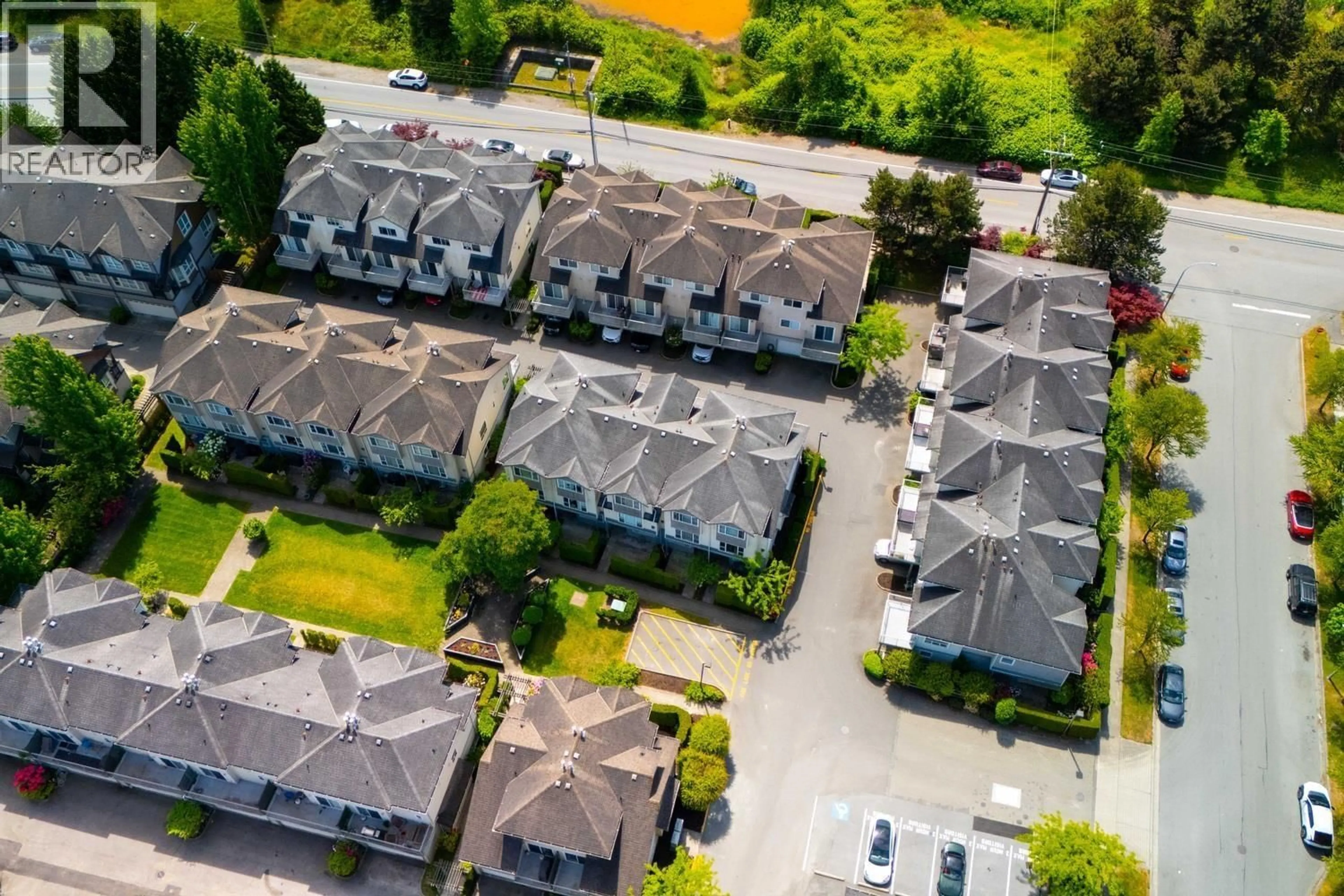 A pic from outside/outdoor area/front of a property/back of a property/a pic from drone, street for 38 - 5900 MUIR DRIVE, Richmond British Columbia V6V2Y8