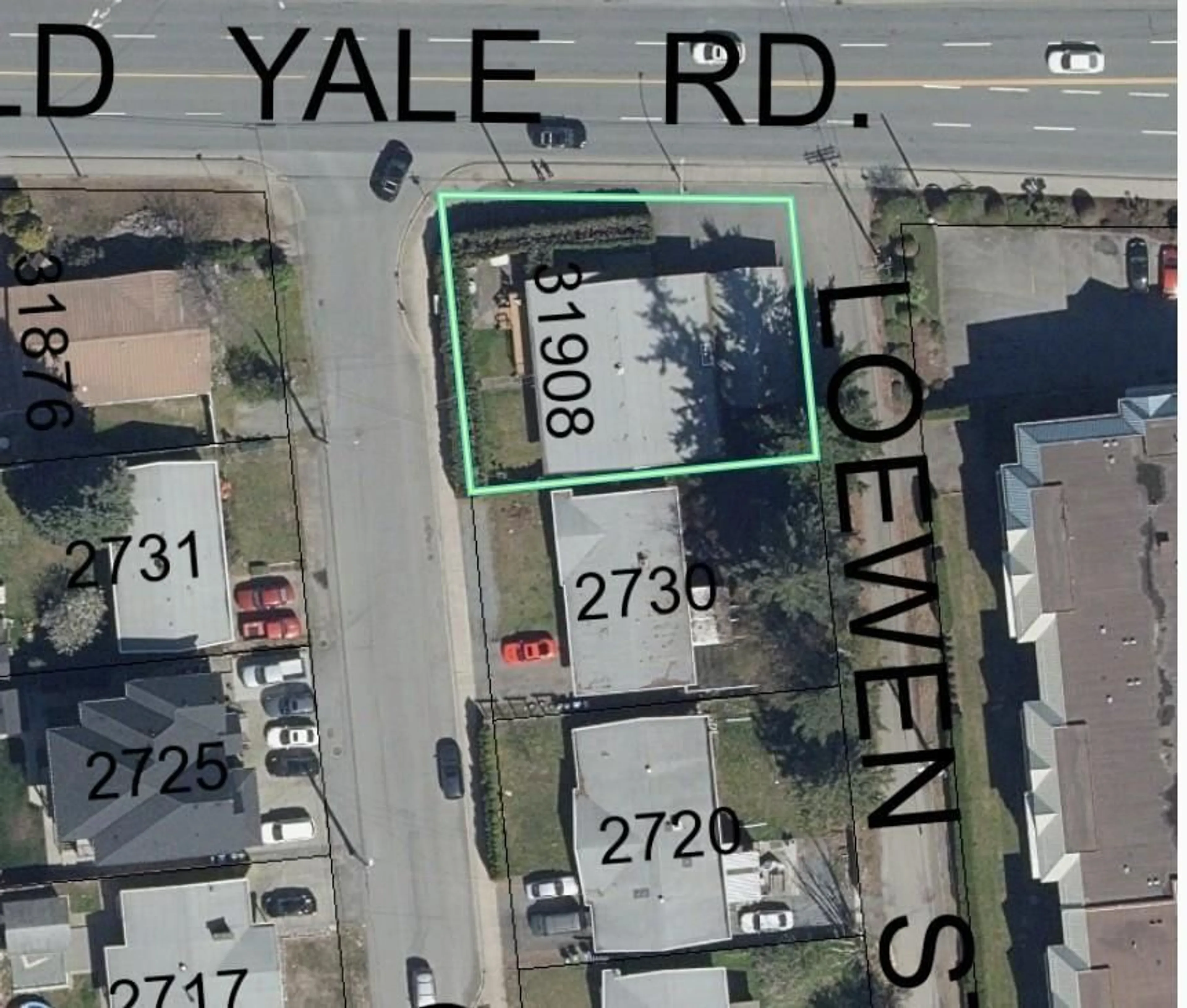 A pic from outside/outdoor area/front of a property/back of a property/a pic from drone, street for 31908 OLD YALE ROAD, Abbotsford British Columbia V2T2C6