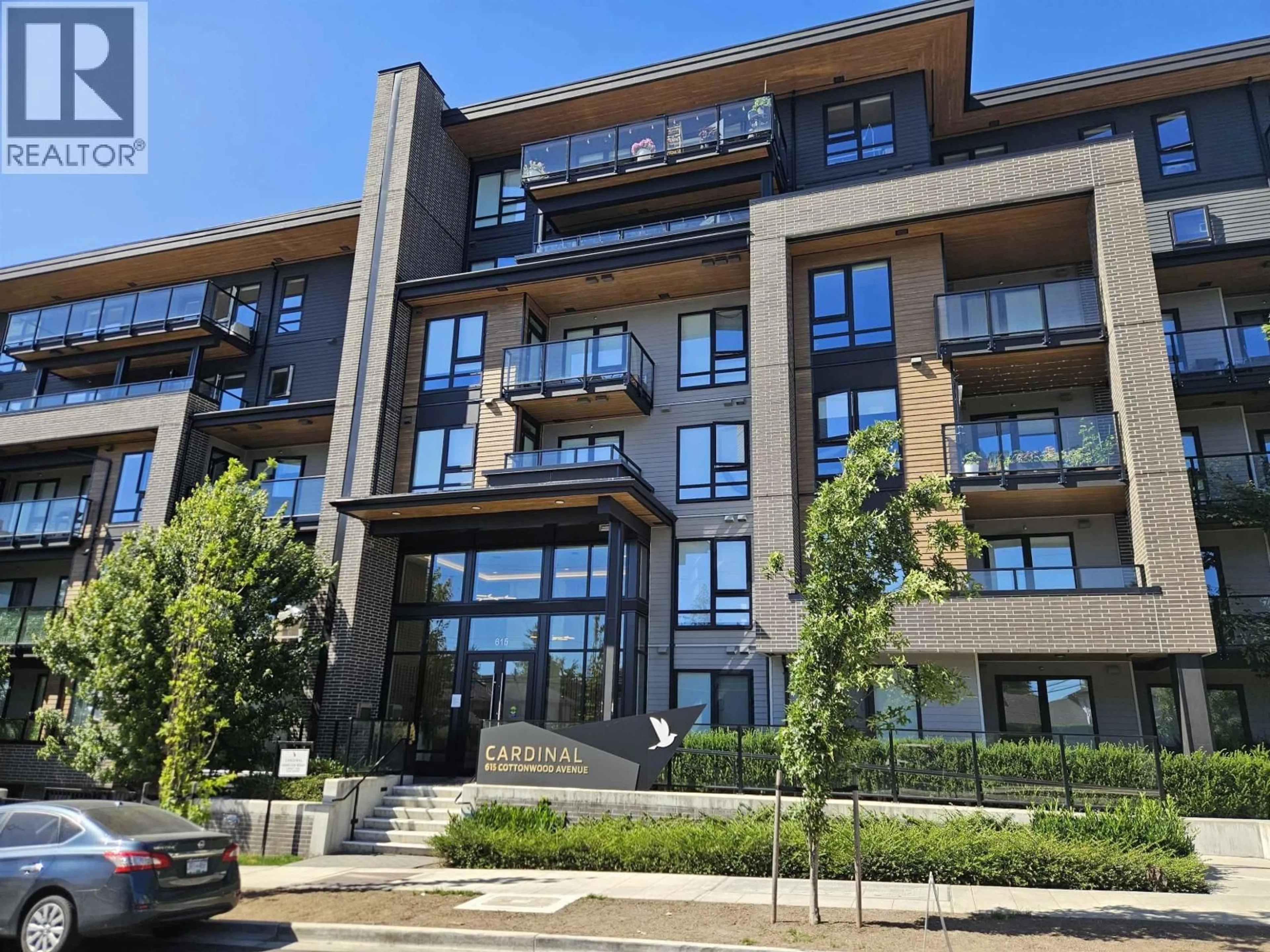 Patio, building for 218 - 615 COTTONWOOD AVENUE, Coquitlam British Columbia V3J2S5