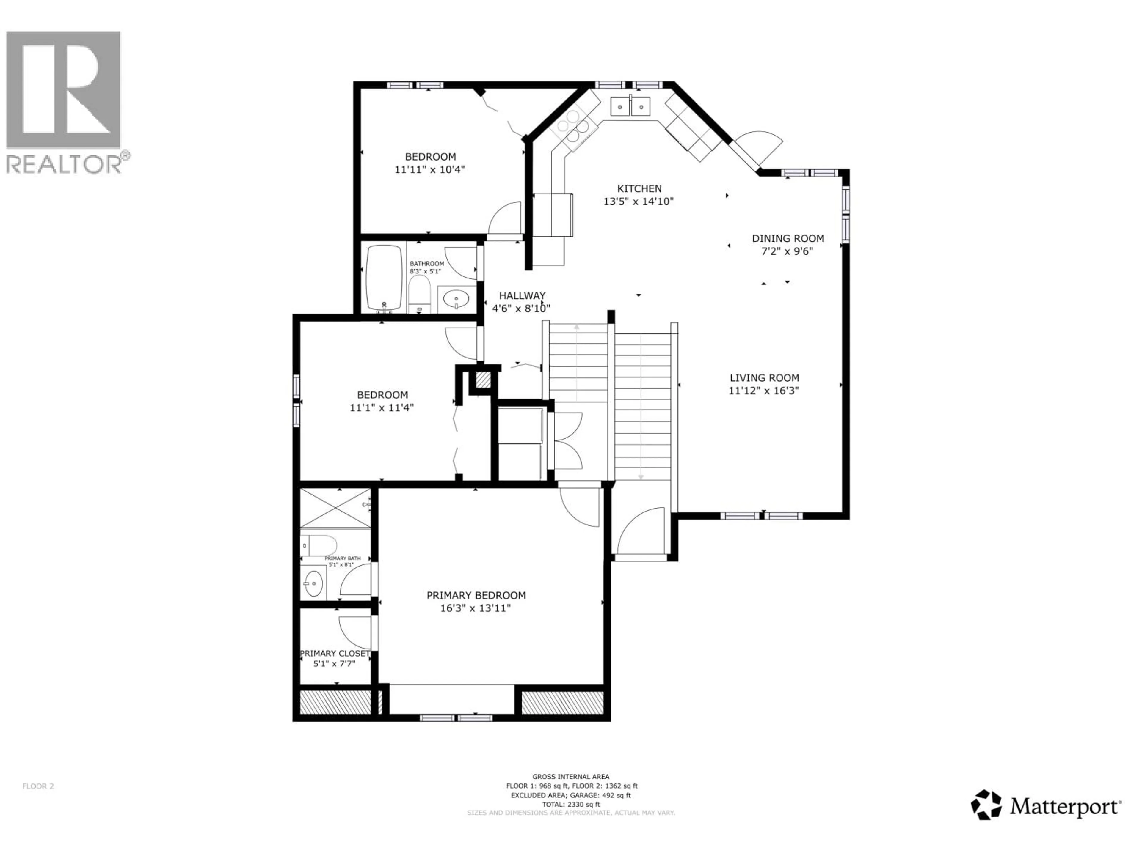 Floor plan for 9611 113 AVENUE, Fort St. John British Columbia V1J7J1