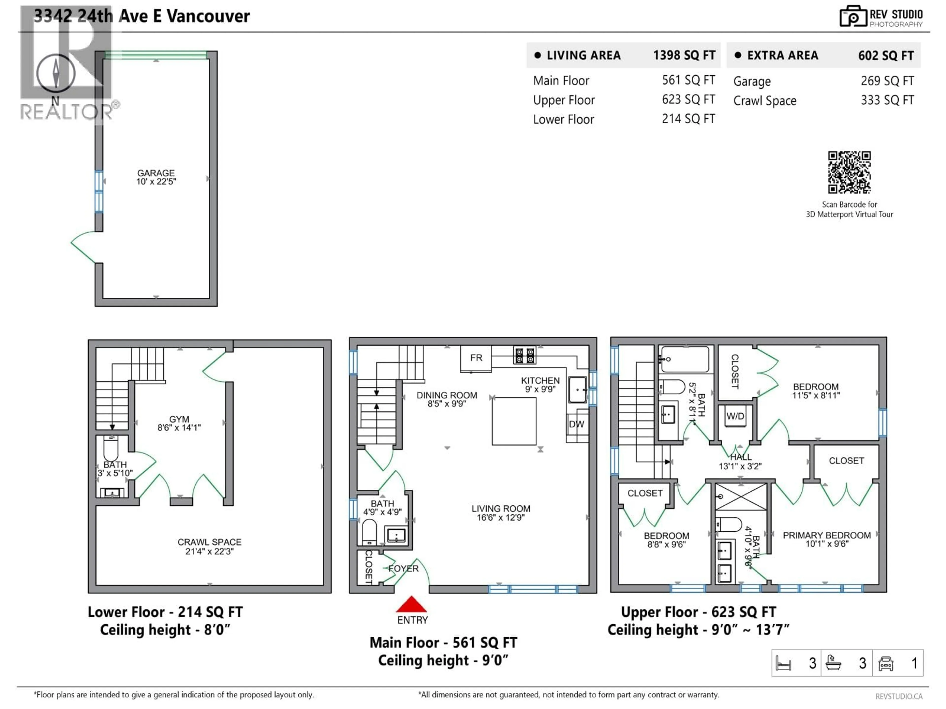 Floor plan for 3342 24TH AVENUE, Vancouver British Columbia V5R1G4