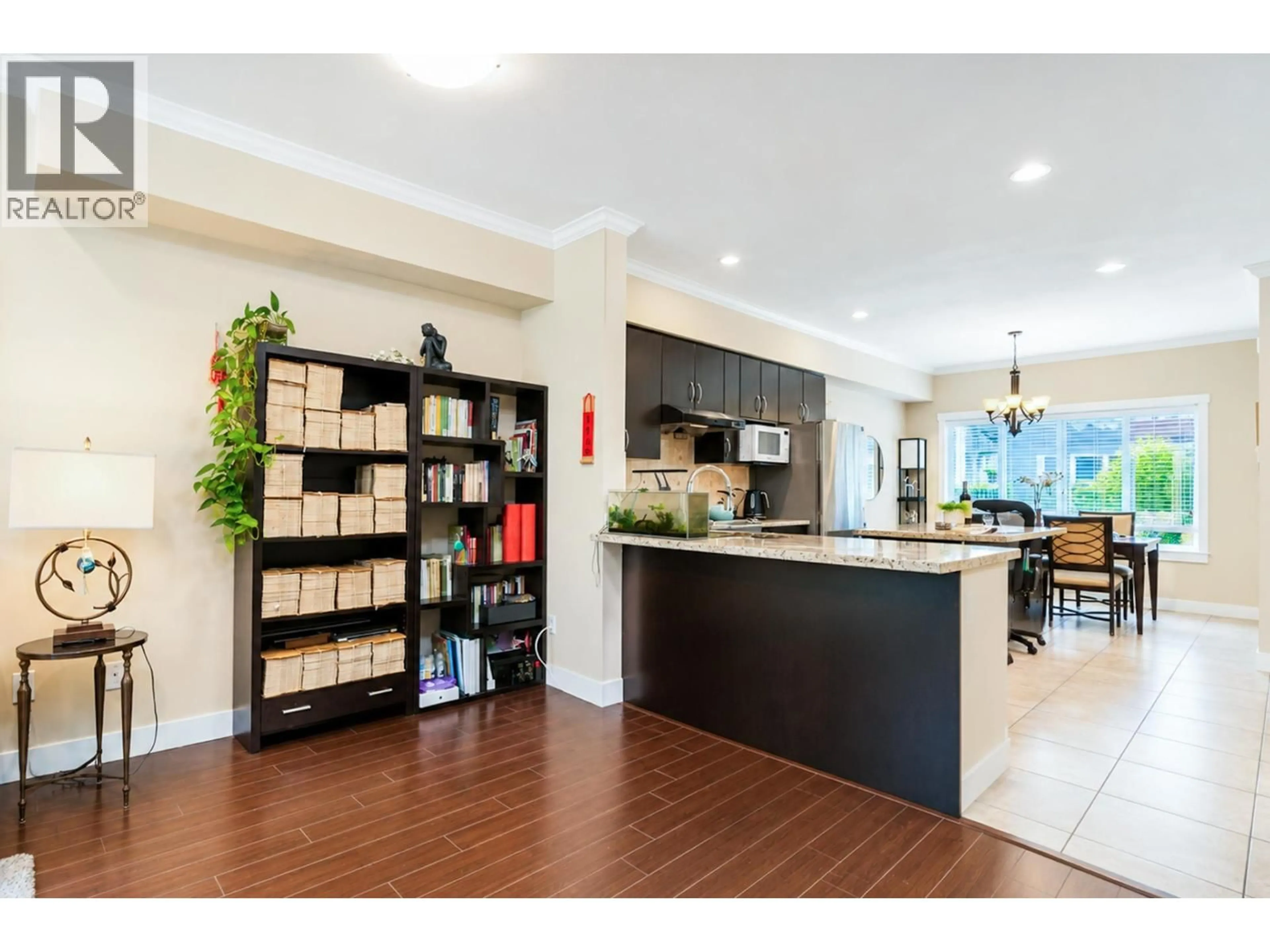 Open concept kitchen, wood/laminate floor for 29 - 7051 ASH STREET, Richmond British Columbia V6Y2R9
