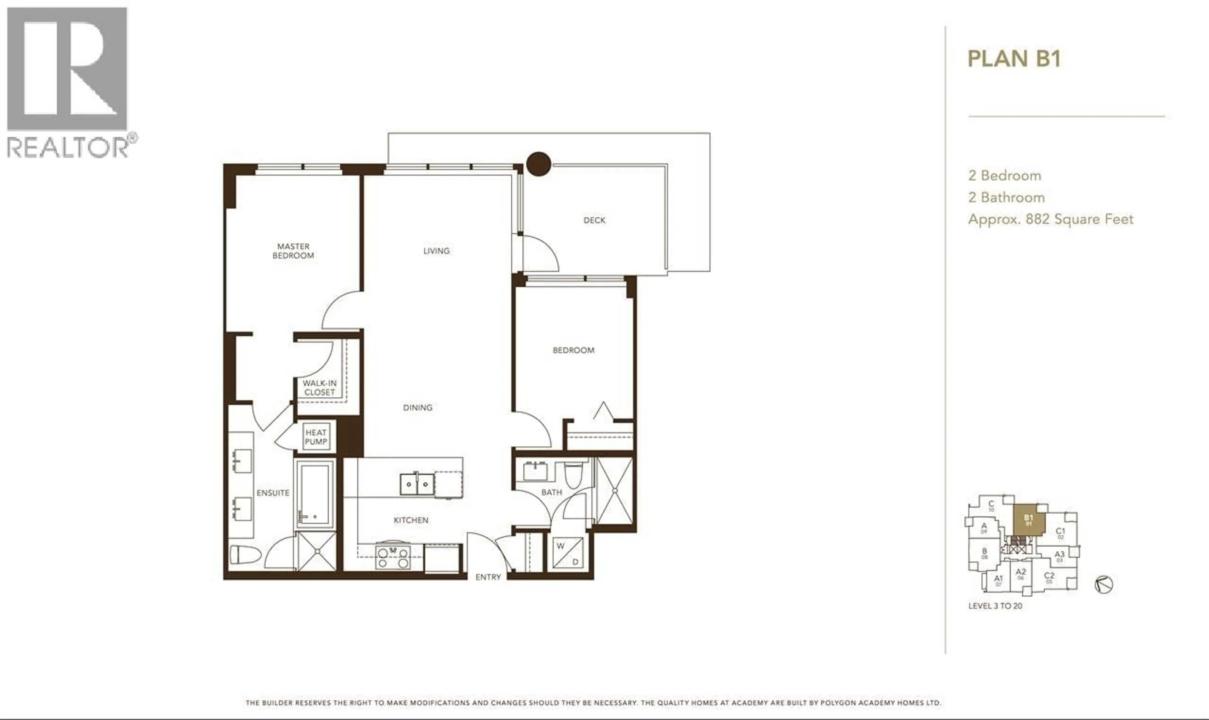 Floor plan for 501 - 5728 BERTON AVENUE, Vancouver British Columbia V6S0E5