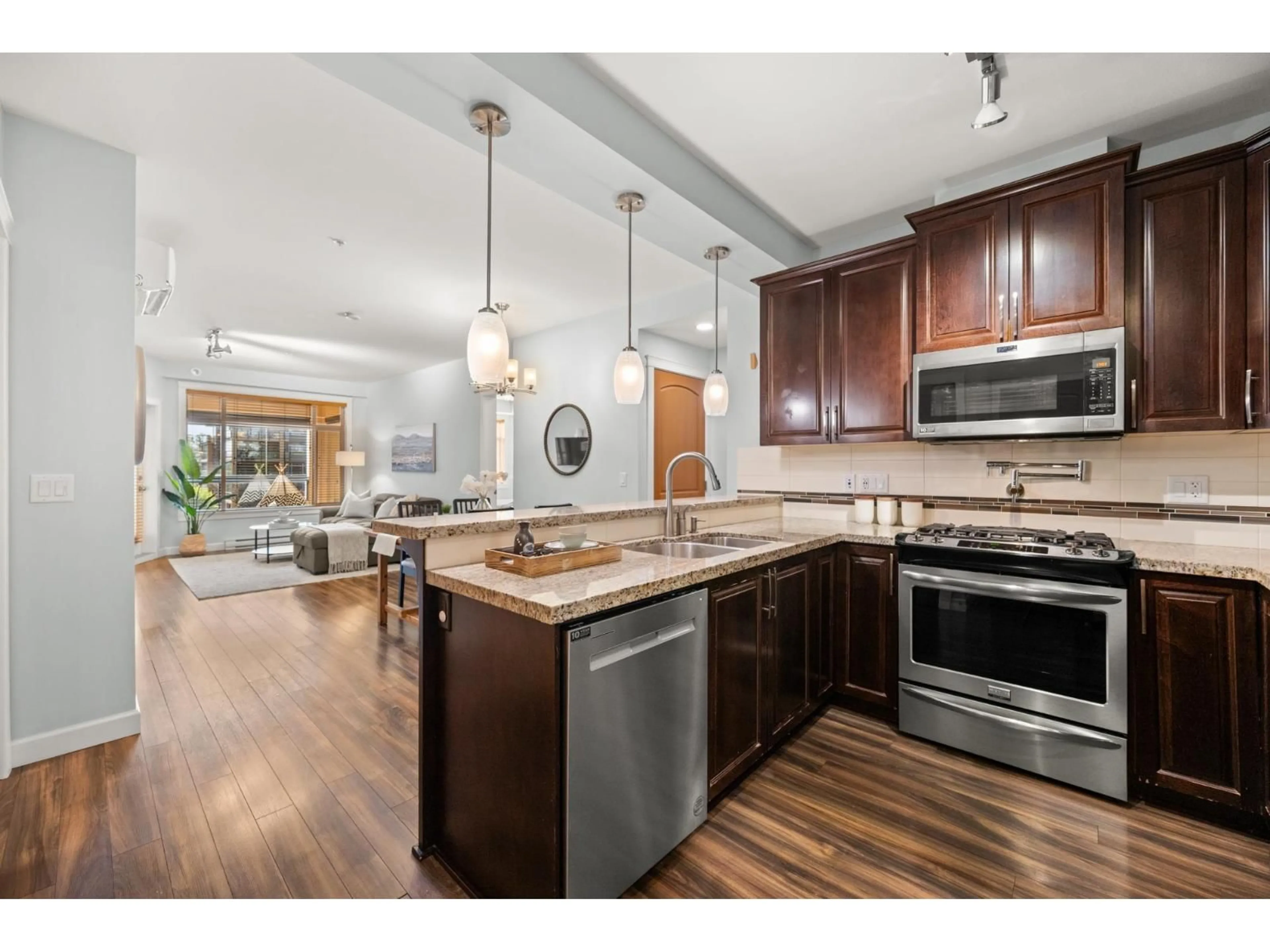 Open concept kitchen, unknown for A310 - 8218 207A STREET, Langley British Columbia V2Y0X9