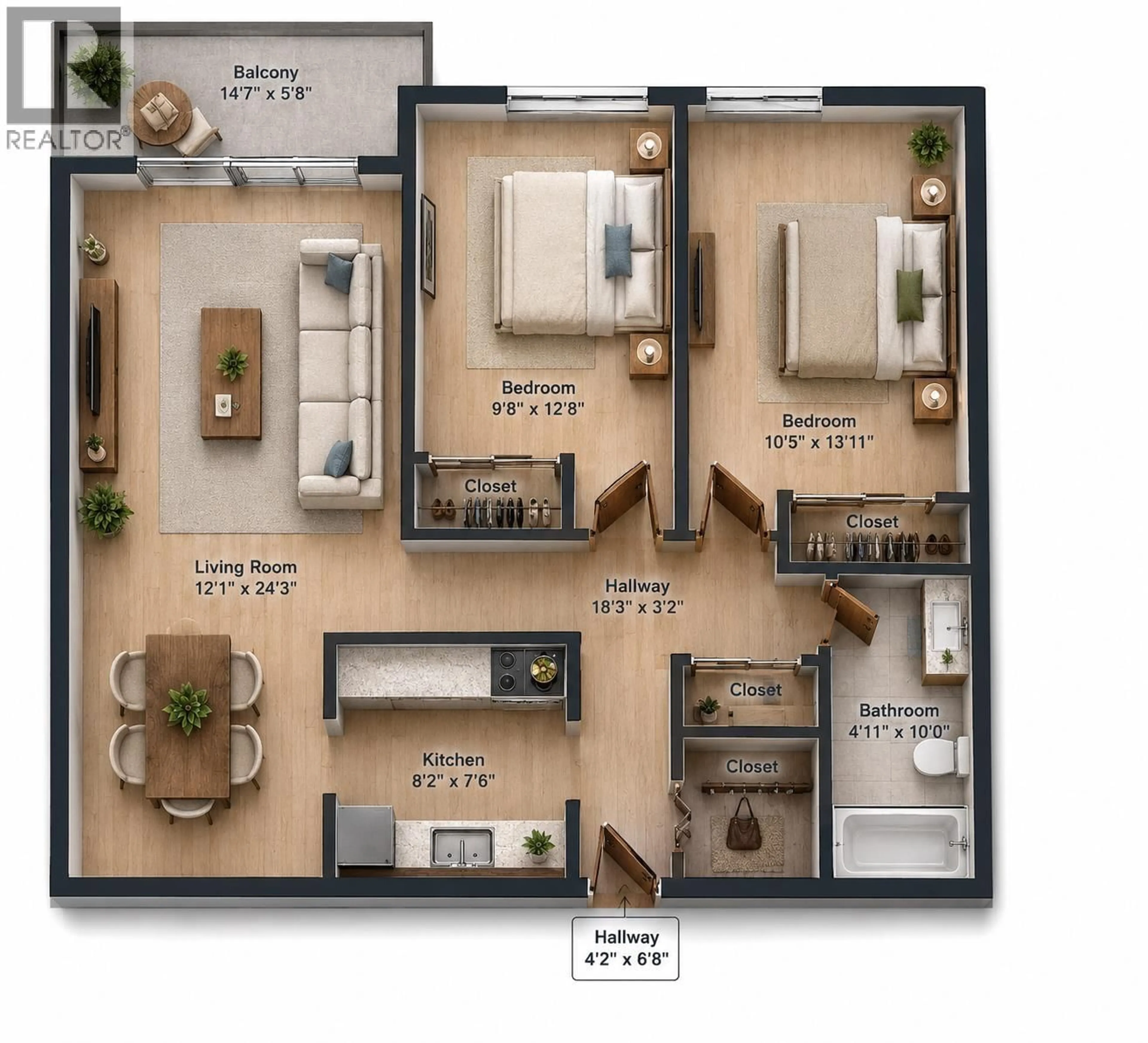 Floor plan for 220 - 8411 ACKROYD, Richmond British Columbia V6X3E6