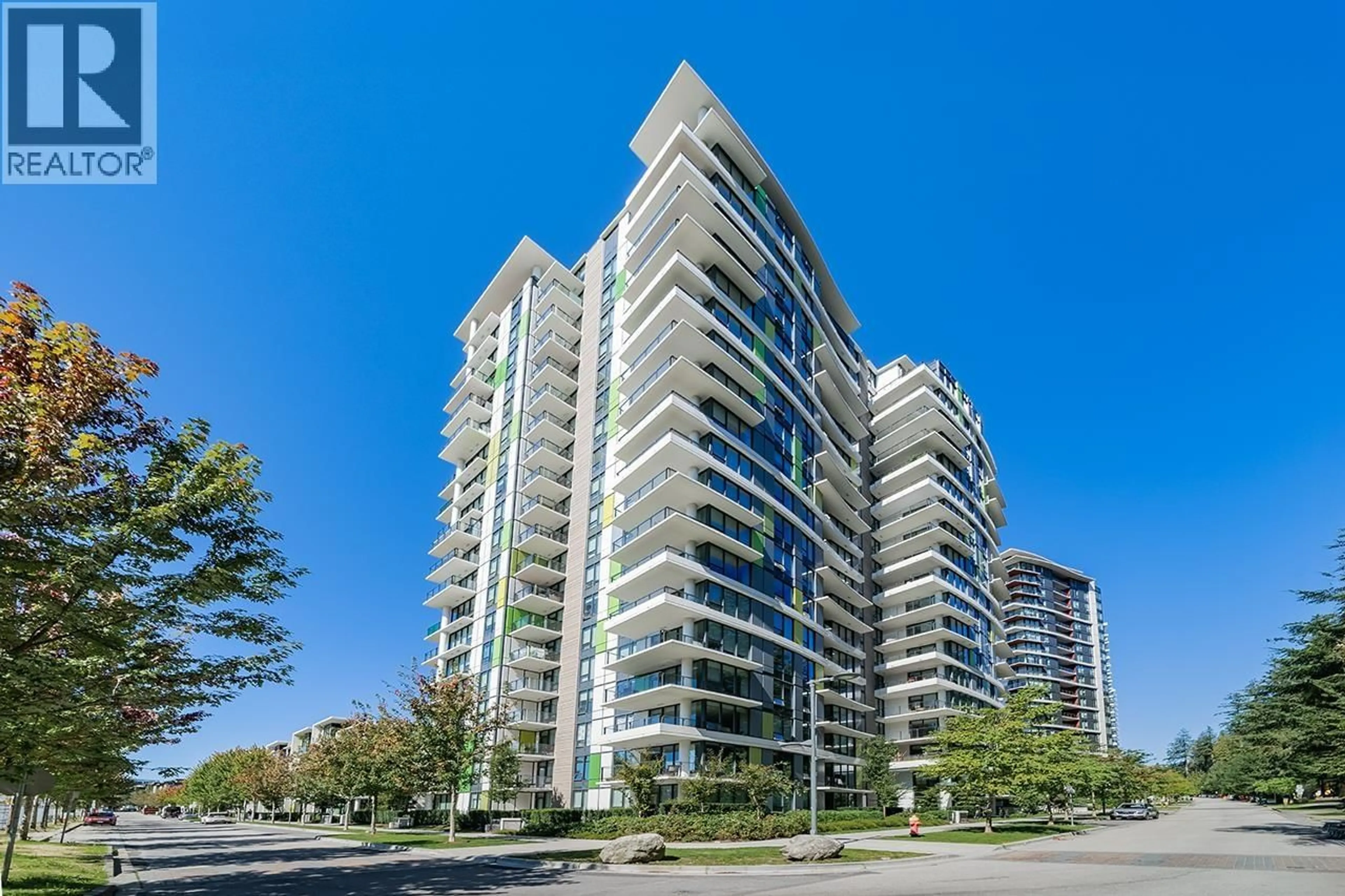 A pic from outside/outdoor area/front of a property/back of a property/a pic from drone, building for 1208 - 3487 BINNING ROAD, Vancouver British Columbia V6S0K8