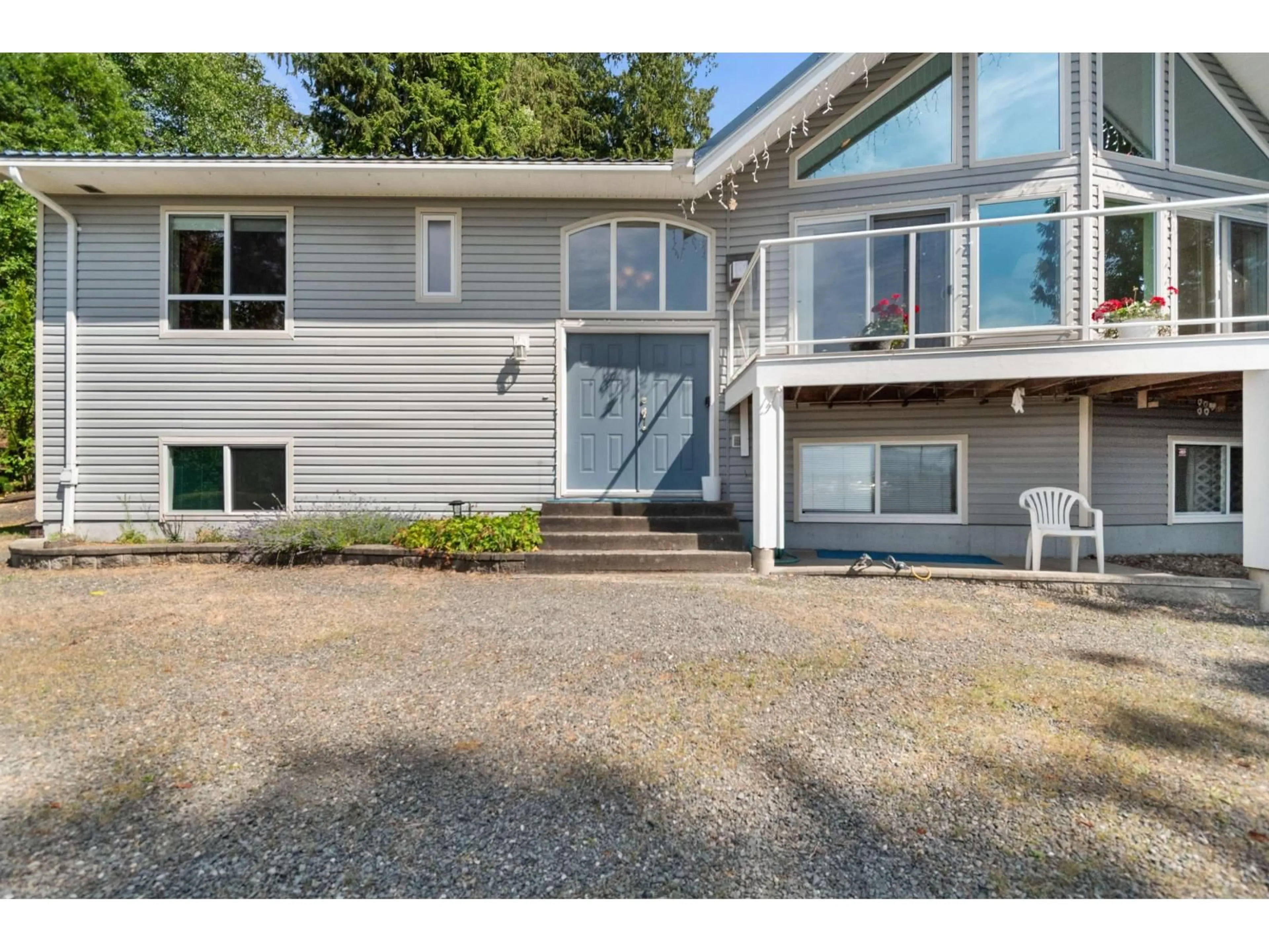 A pic from outside/outdoor area/front of a property/back of a property/a pic from drone, street for 7400 MARBLE HILL ROAD, Chilliwack British Columbia V4Z1J5