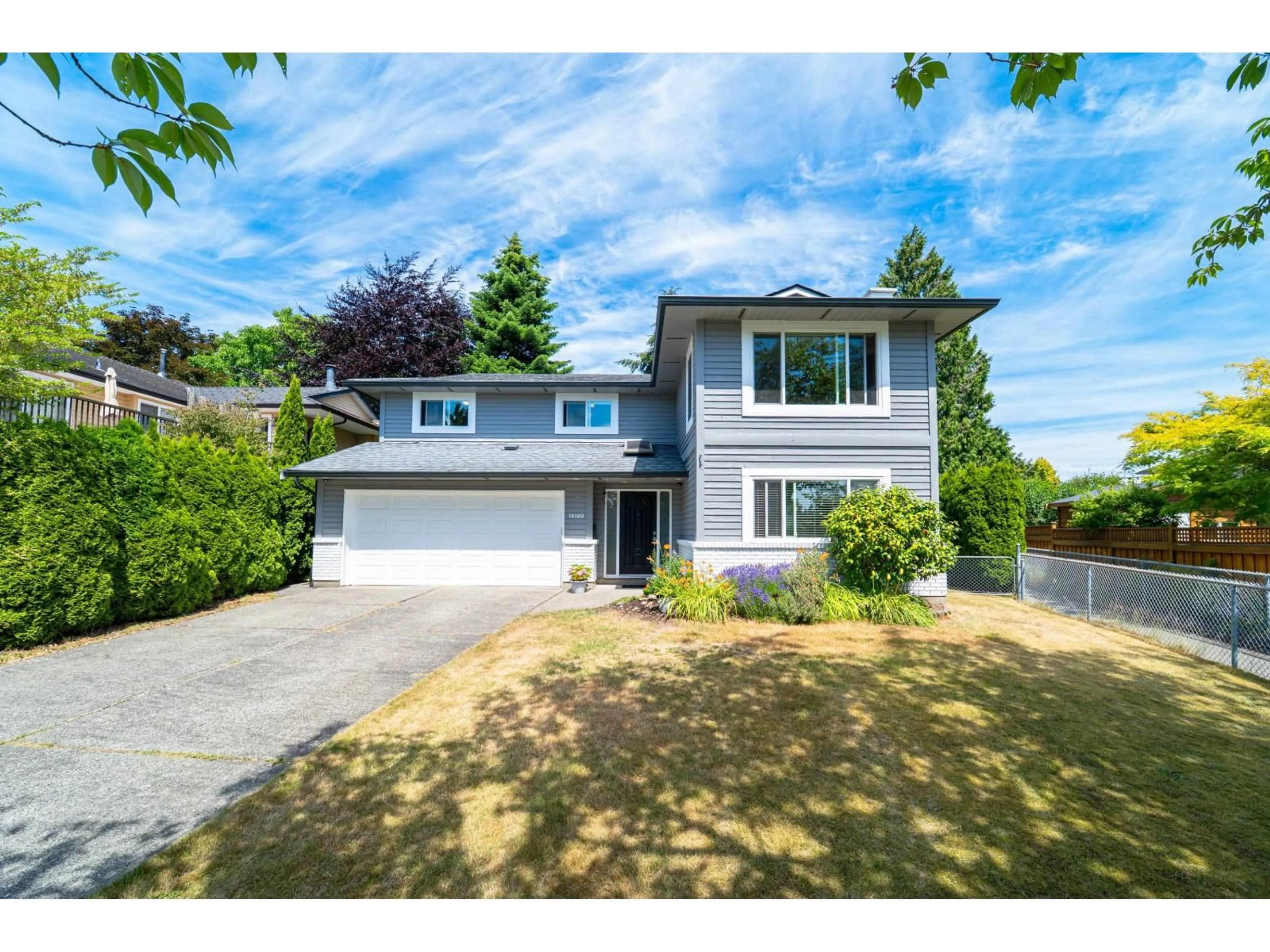 Home with vinyl exterior material, street for 16199 13TH AVENUE, Surrey British Columbia V4A6W3