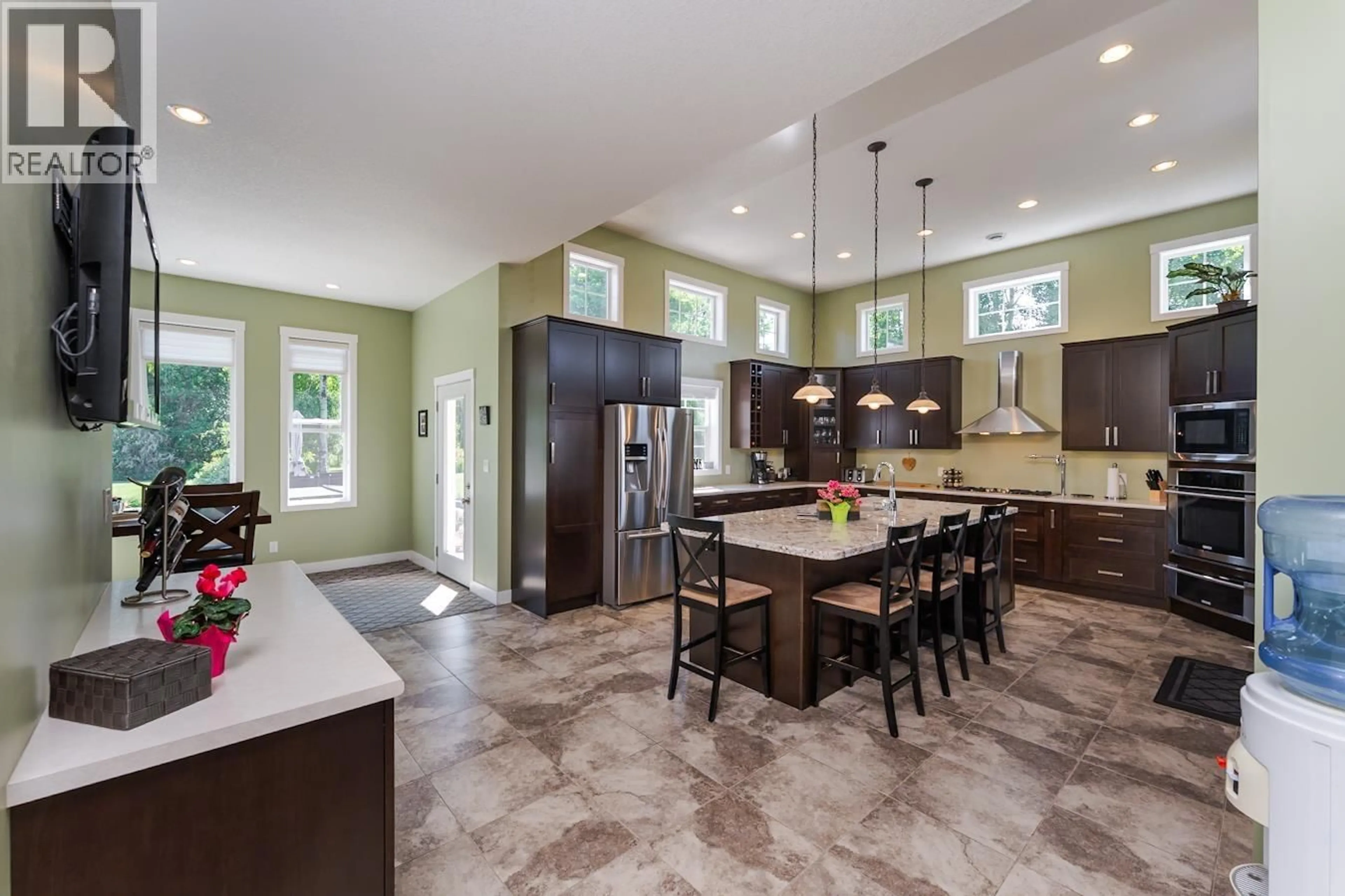 Open concept kitchen, ceramic/tile floor for 13200 BEAVERLEY ROAD, Prince George British Columbia V2N6L5