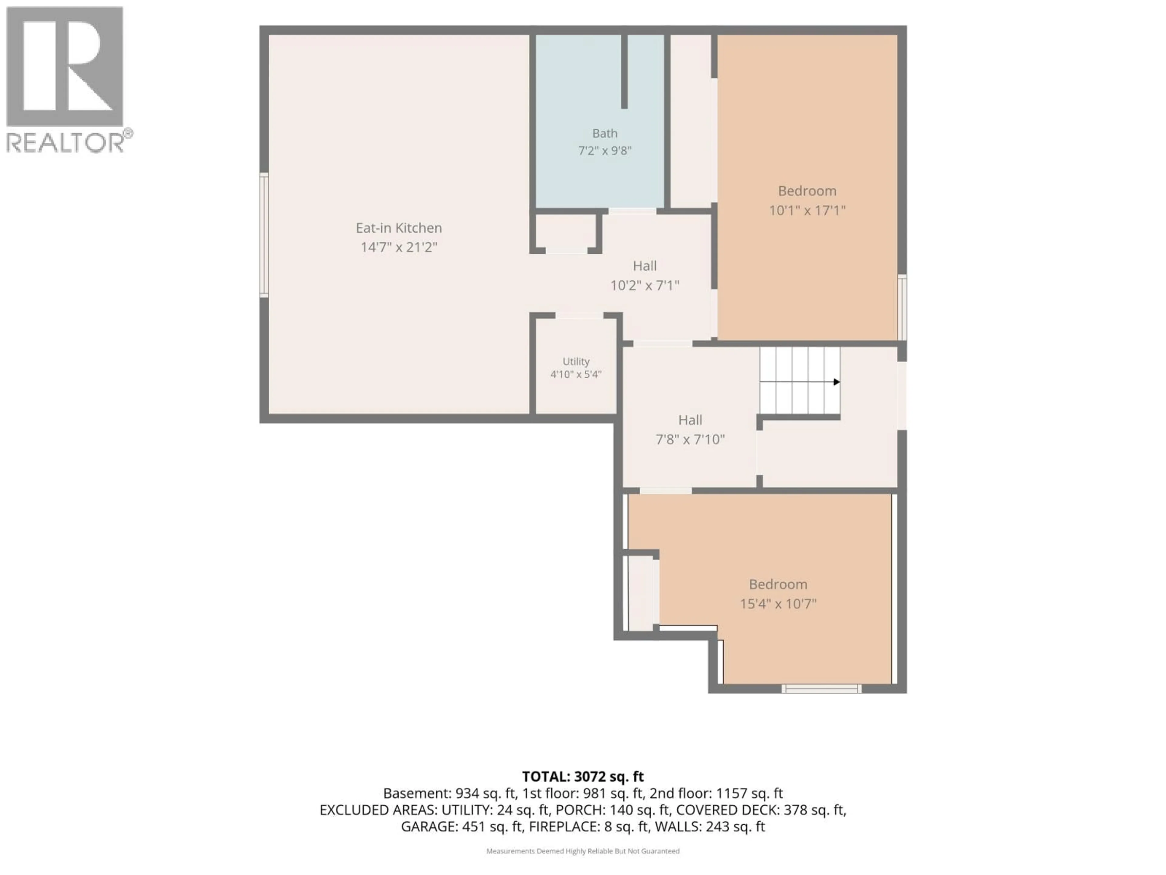 Floor plan for 7663 ST ANDREW PLACE, Prince George British Columbia V2N0B6