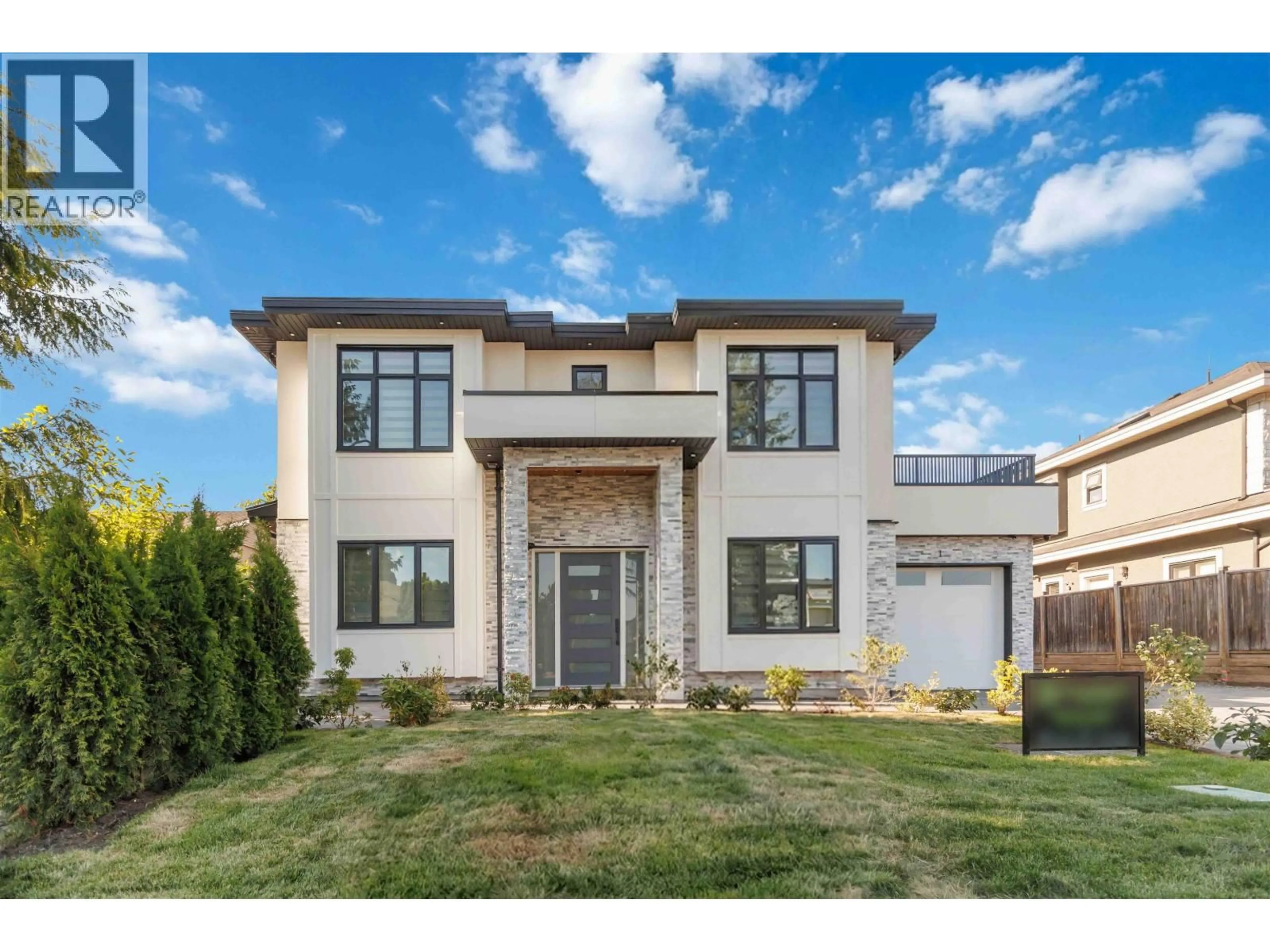Home with vinyl exterior material, street for 2 - 3871 SPRINGFIELD DRIVE, Richmond British Columbia V7E1Z3