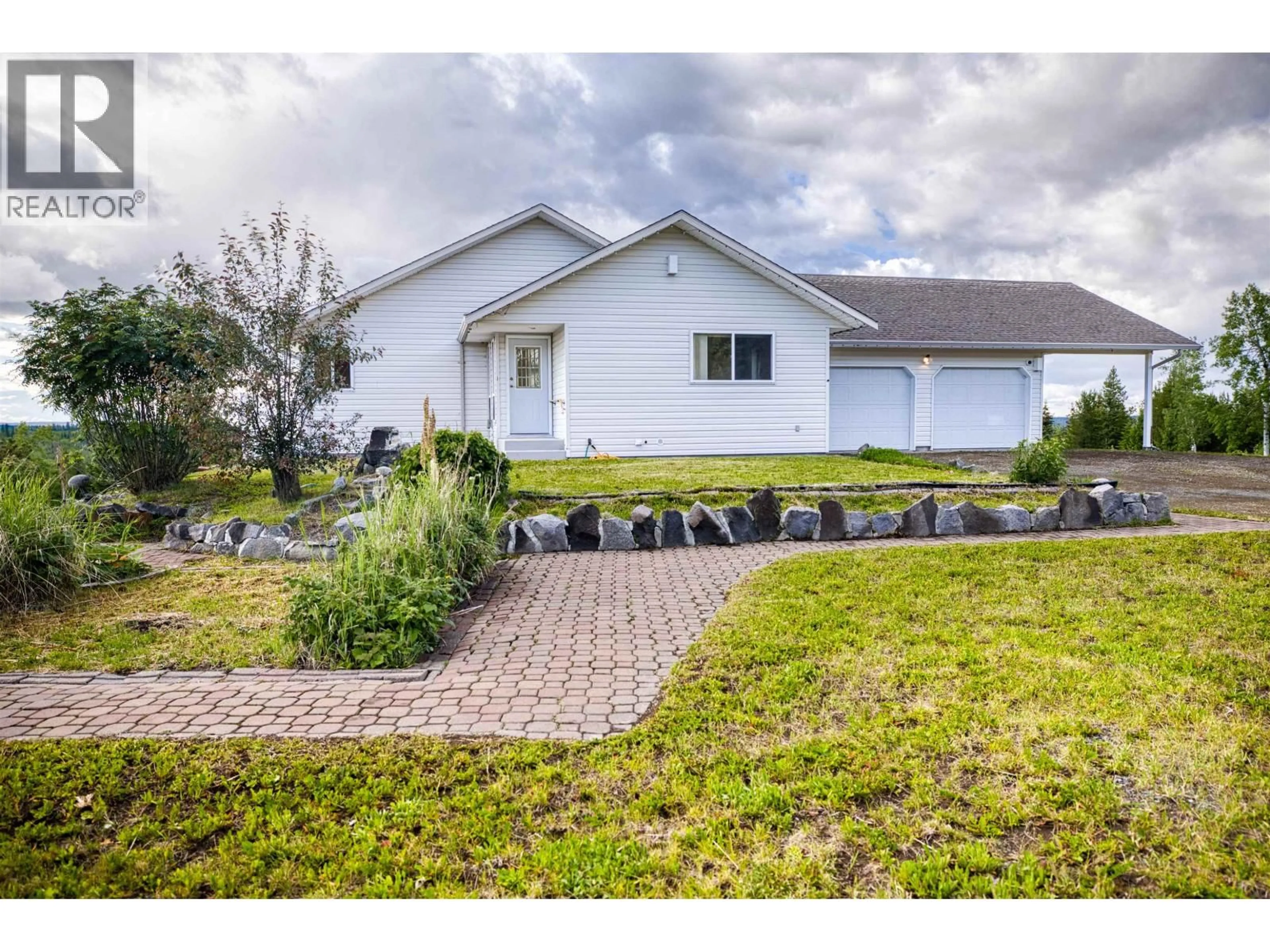 Home with vinyl exterior material, street for 6088 BUTTE ROAD, Lone Butte British Columbia V0K1X0