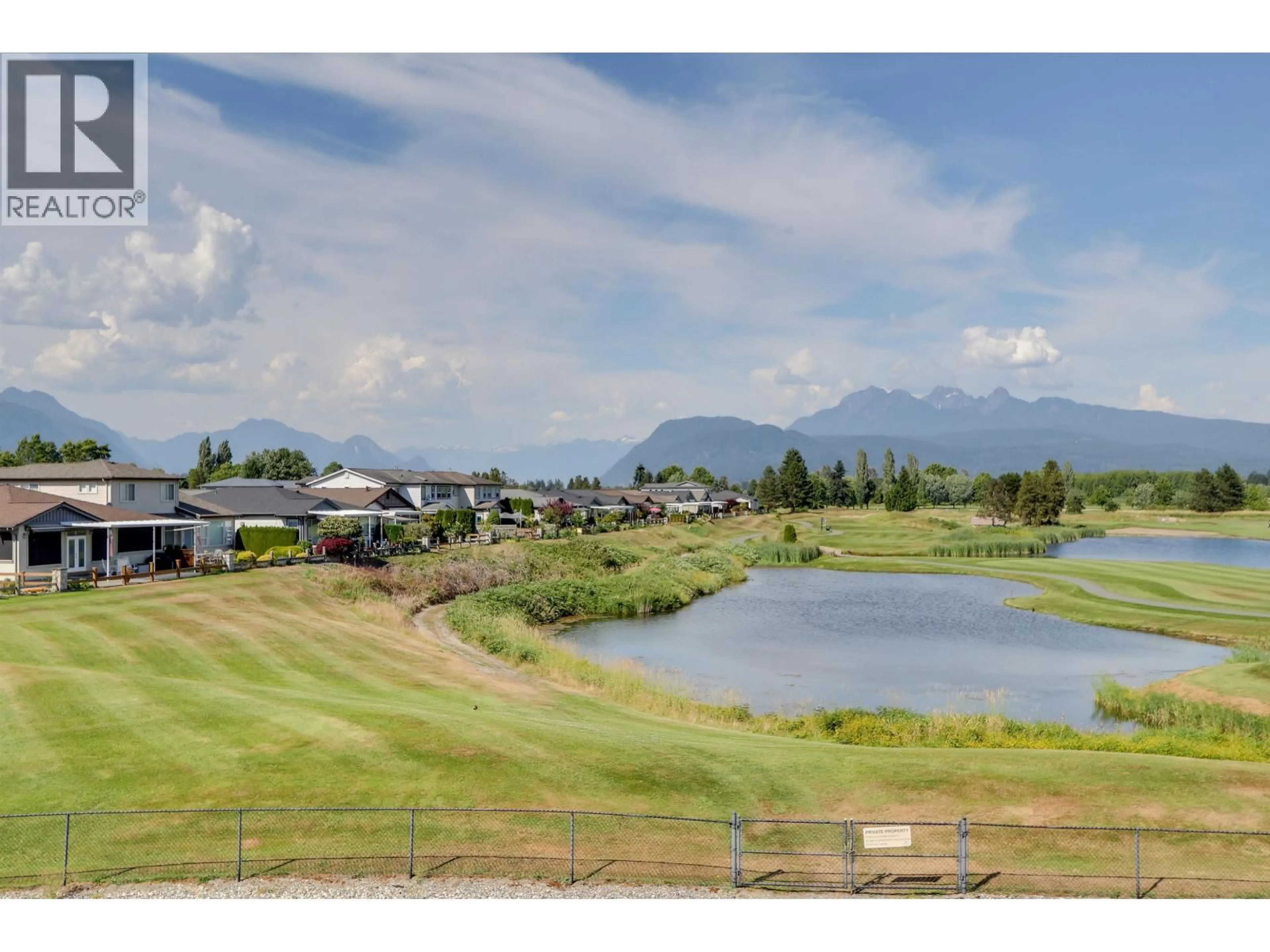 A pic from outside/outdoor area/front of a property/back of a property/a pic from drone, water/lake/river/ocean view for 224 - 19673 MEADOW GARDENS WAY, Pitt Meadows British Columbia V3Y0A1