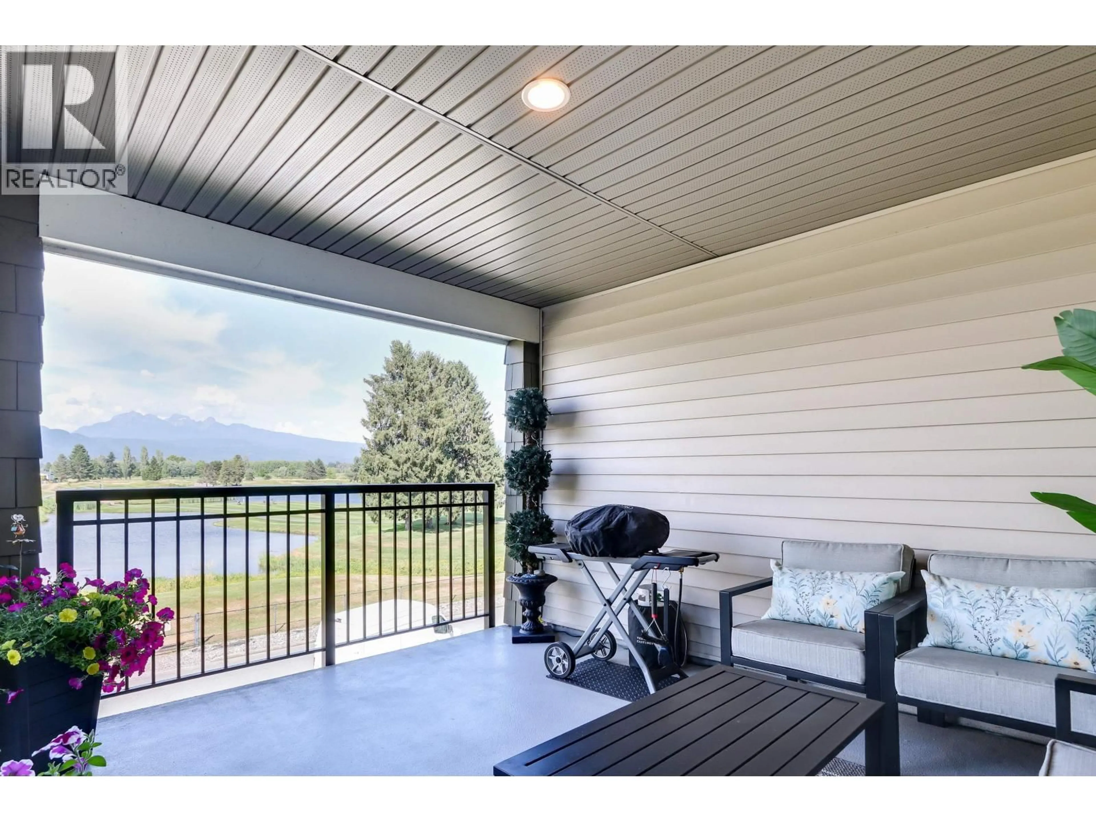 Patio, water/lake/river/ocean view for 224 - 19673 MEADOW GARDENS WAY, Pitt Meadows British Columbia V3Y0A1