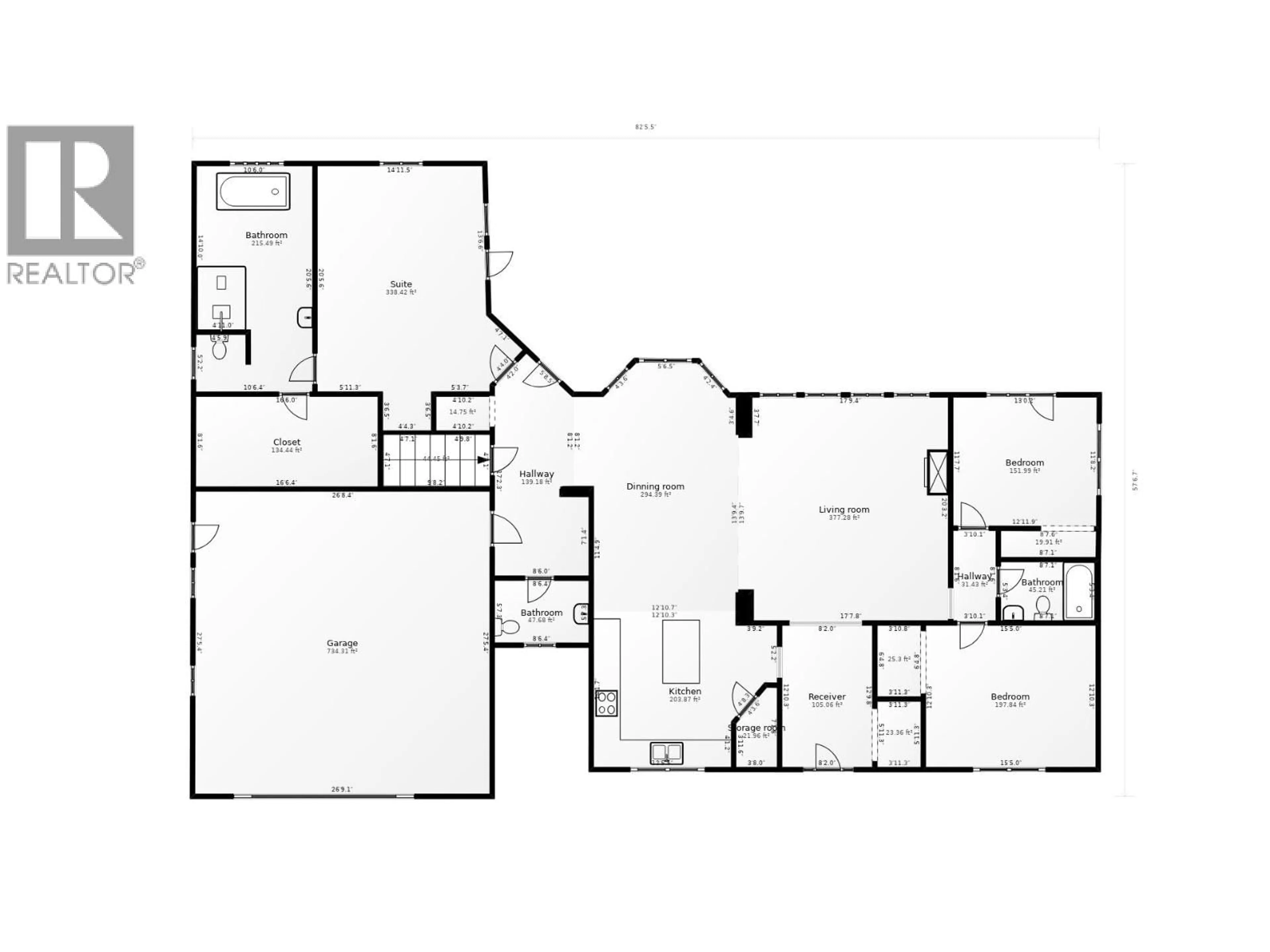 Floor plan for 12201 PACIFIC AVENUE, Fort St. John British Columbia V1J8A5