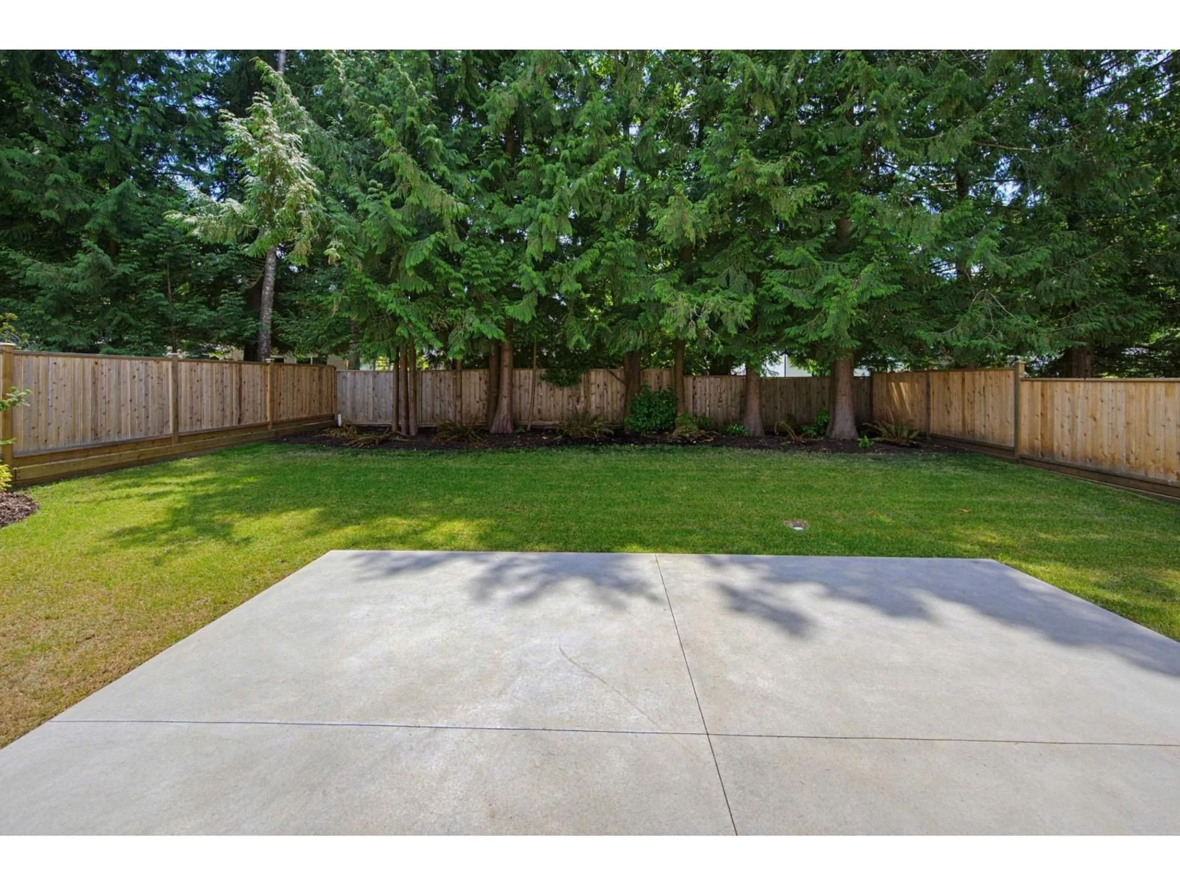 Patio, forest/trees view for 20452 46A AVENUE, Langley British Columbia V3A3J8