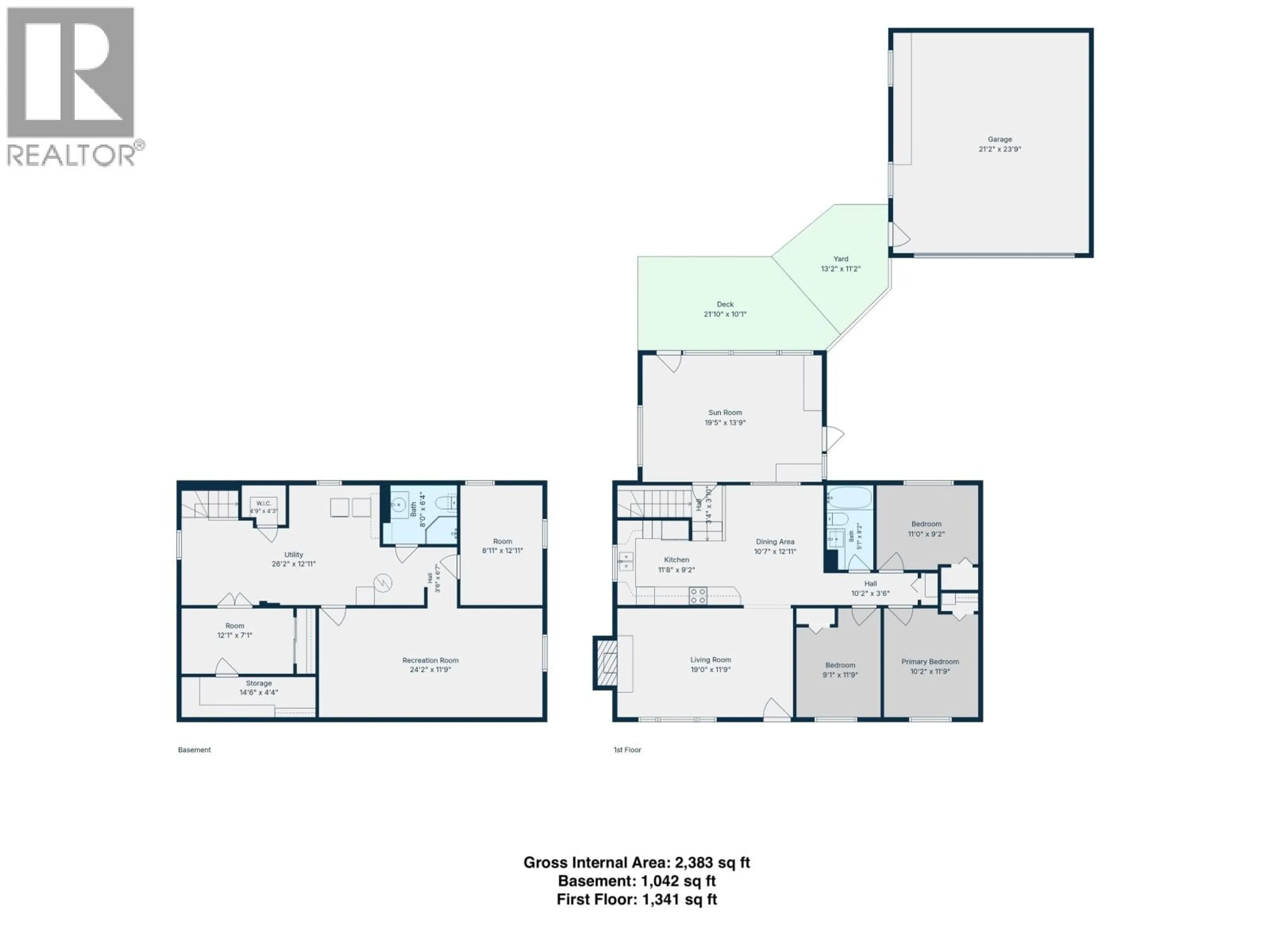 Floor plan for 9720 105 AVENUE, Fort St. John British Columbia V1J2M1