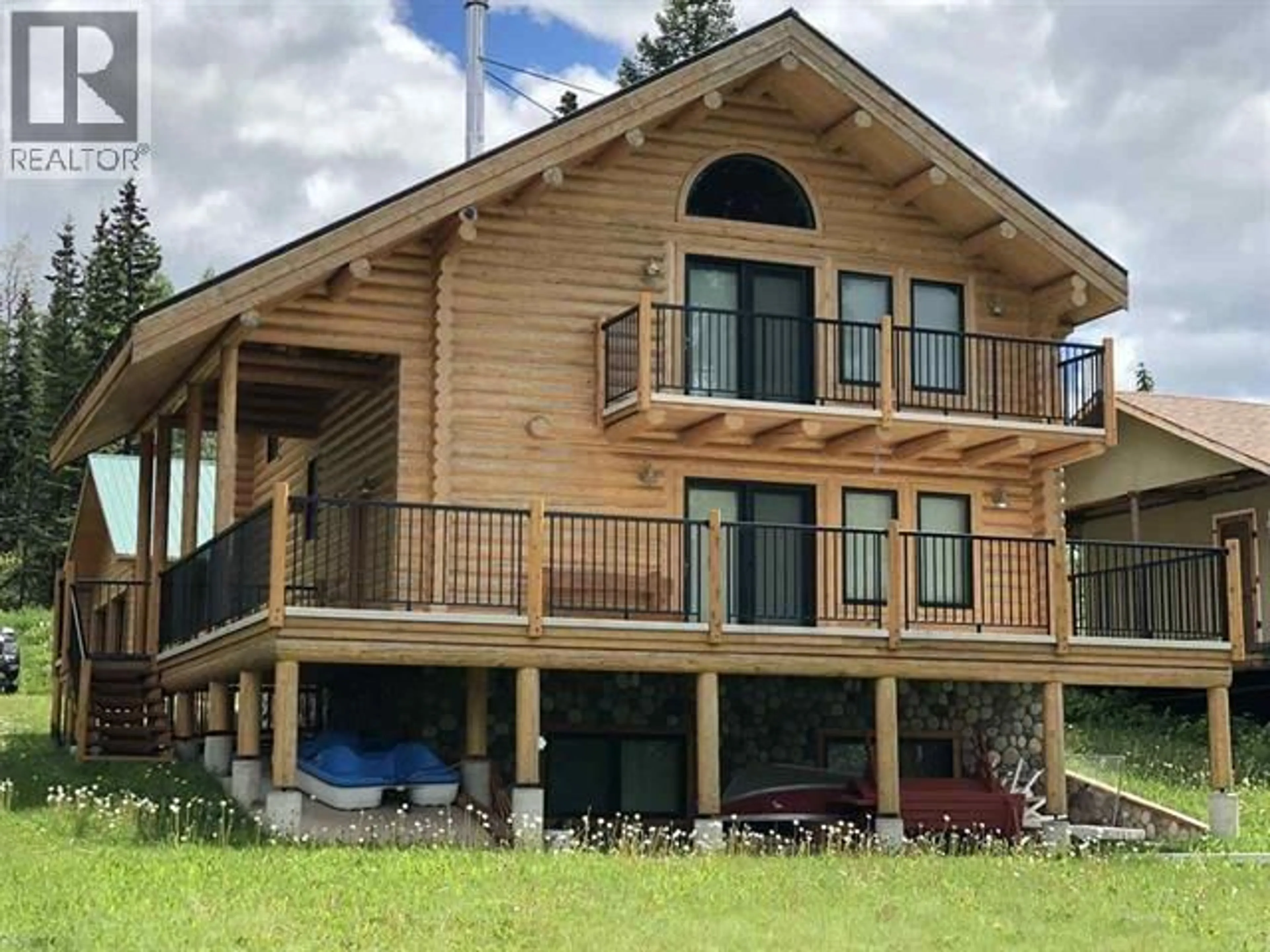 Home with vinyl exterior material, building for 7577 BEAZELY ROAD, Deka Lake / Sulphurous / Hathaway Lakes British Columbia V0K1X3