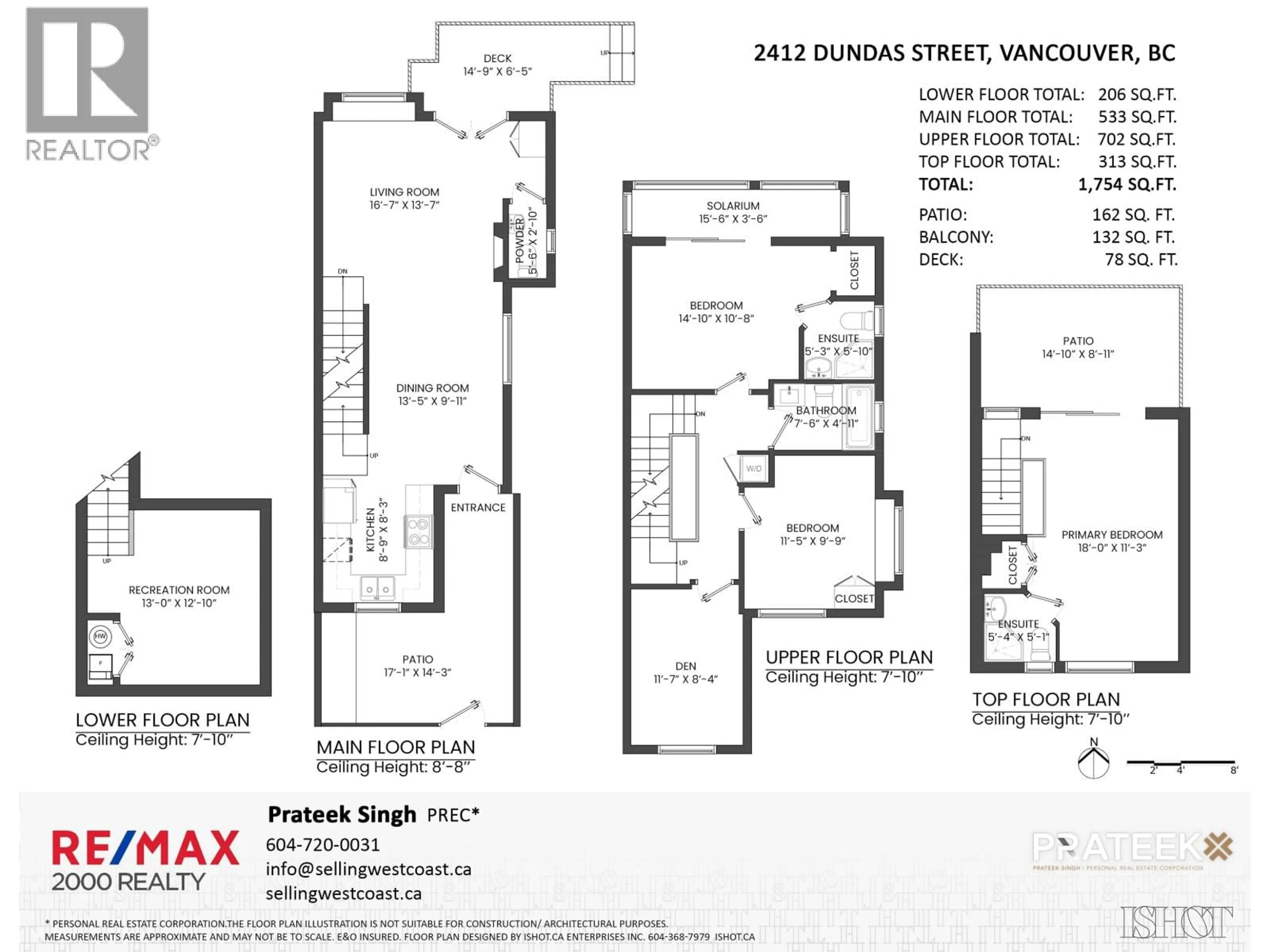 Floor plan for 2412 DUNDAS STREET, Vancouver British Columbia V5K1P6