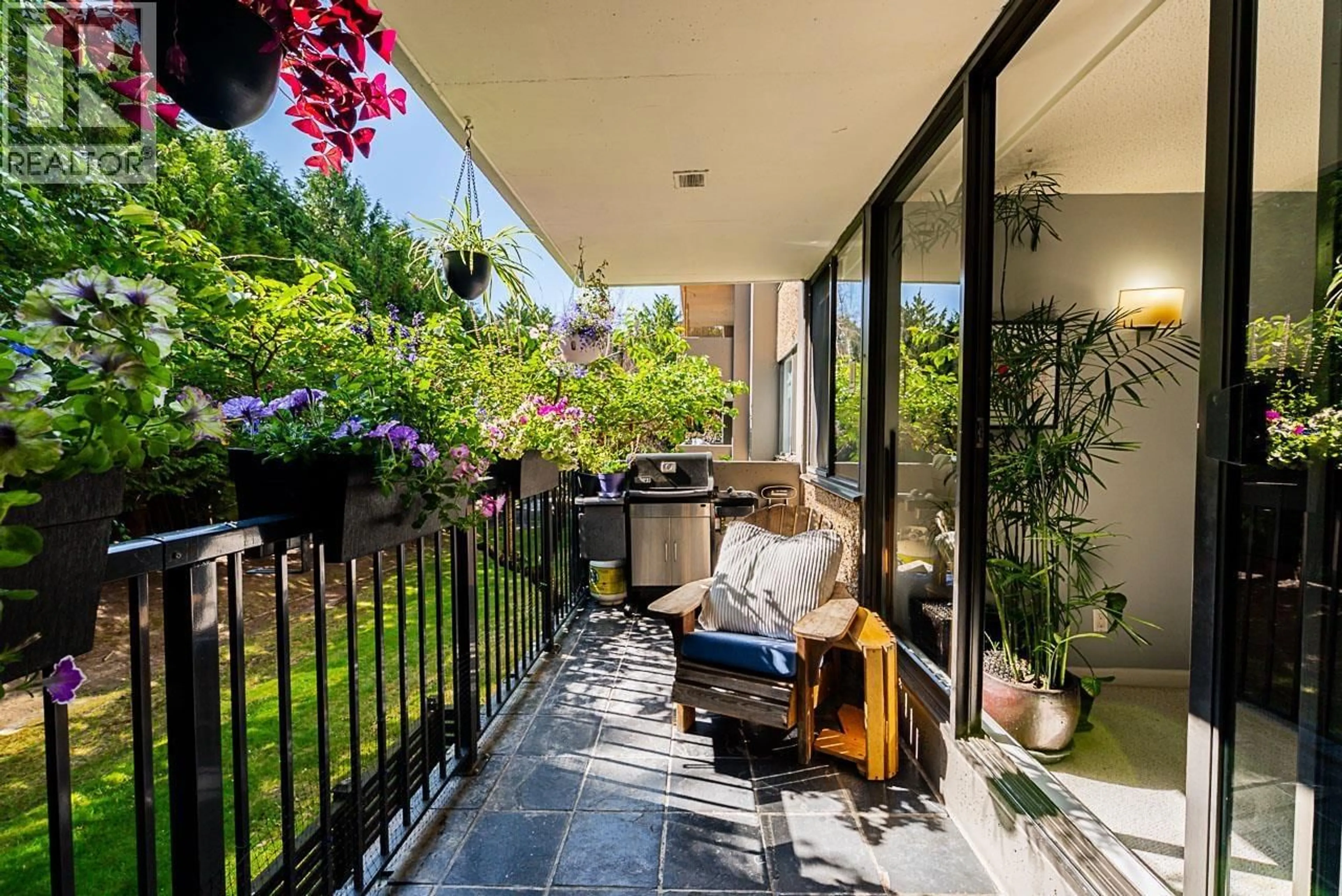 Patio, street for 203 - 9320 PARKSVILLE DRIVE, Richmond British Columbia V7E4W2