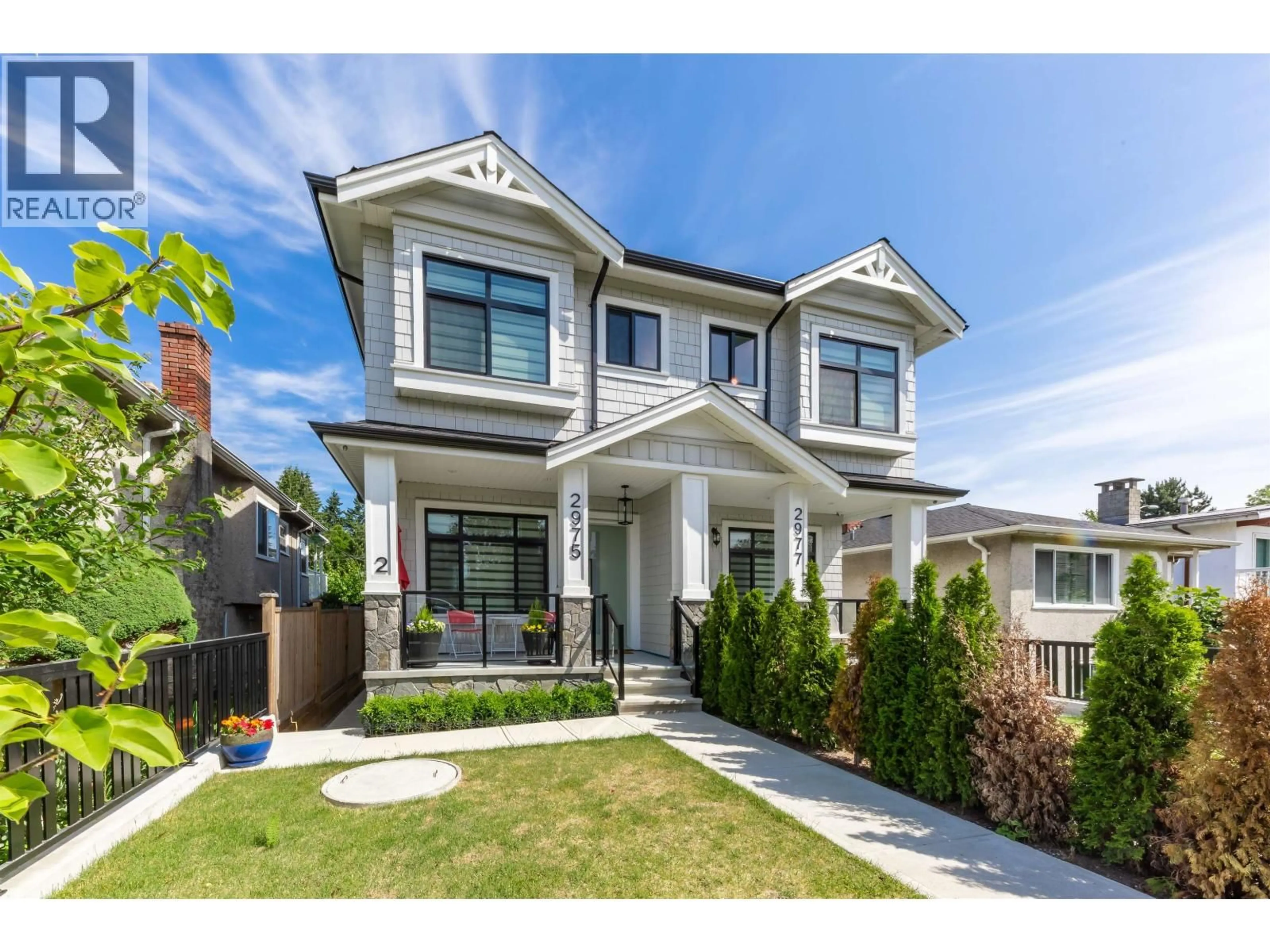 Home with vinyl exterior material, street for 2975 42ND AVENUE, Vancouver British Columbia V5R2Y6