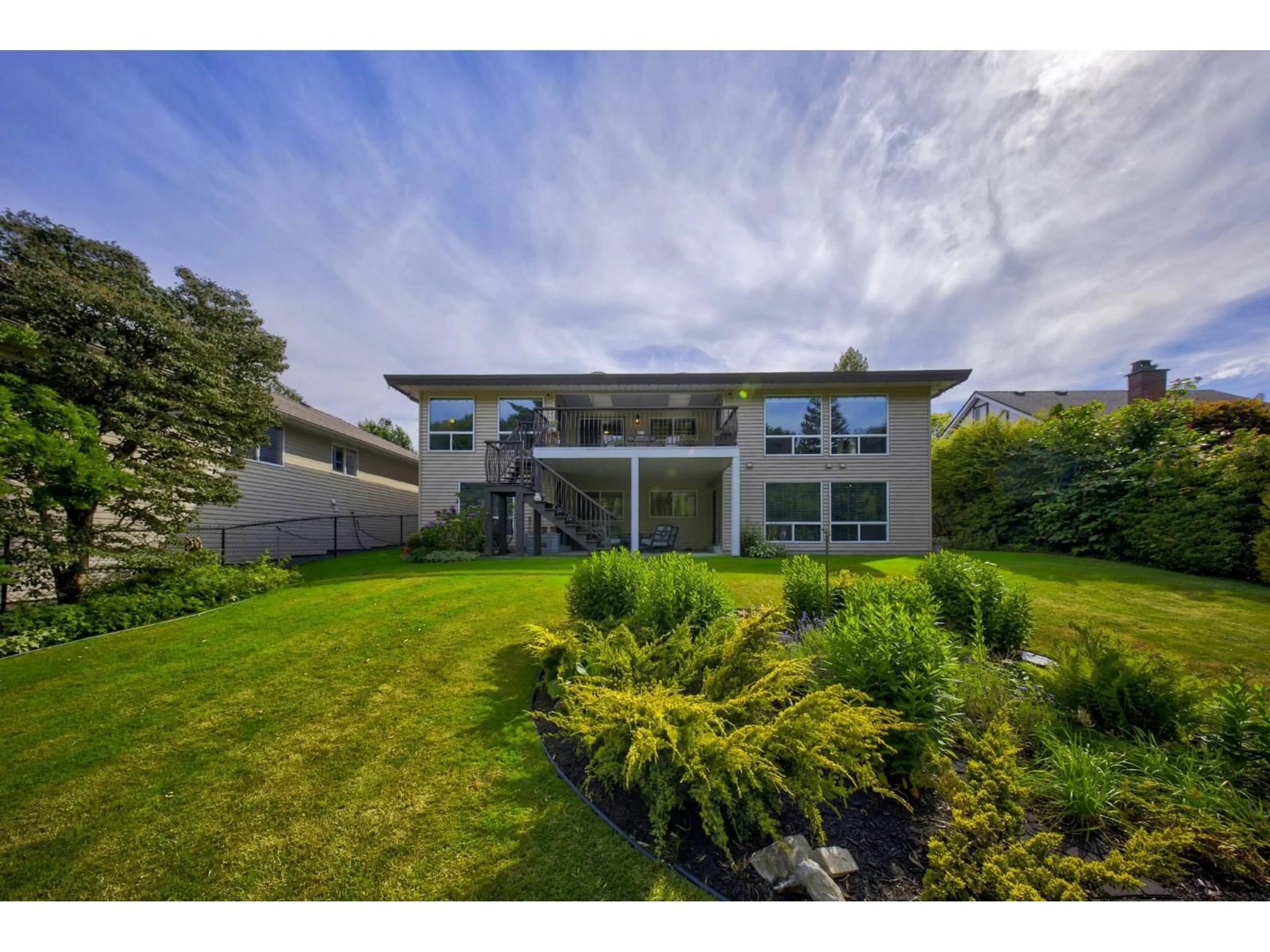 A pic from outside/outdoor area/front of a property/back of a property/a pic from drone, building for 45549 WELLS ROAD, Chilliwack British Columbia V2R1G6