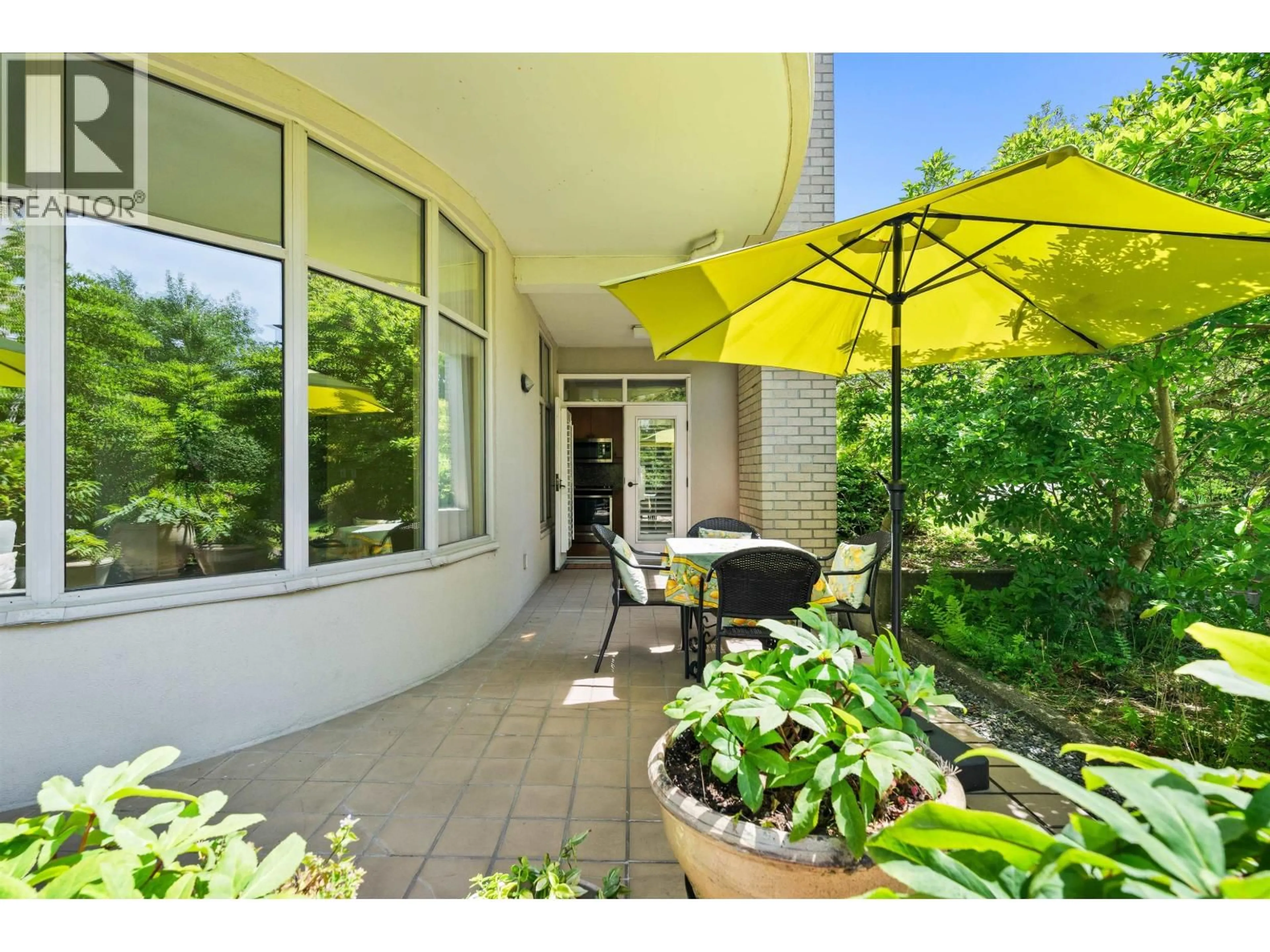 Patio, street for 102 - 5850 BALSAM STREET, Vancouver British Columbia V6M4B9
