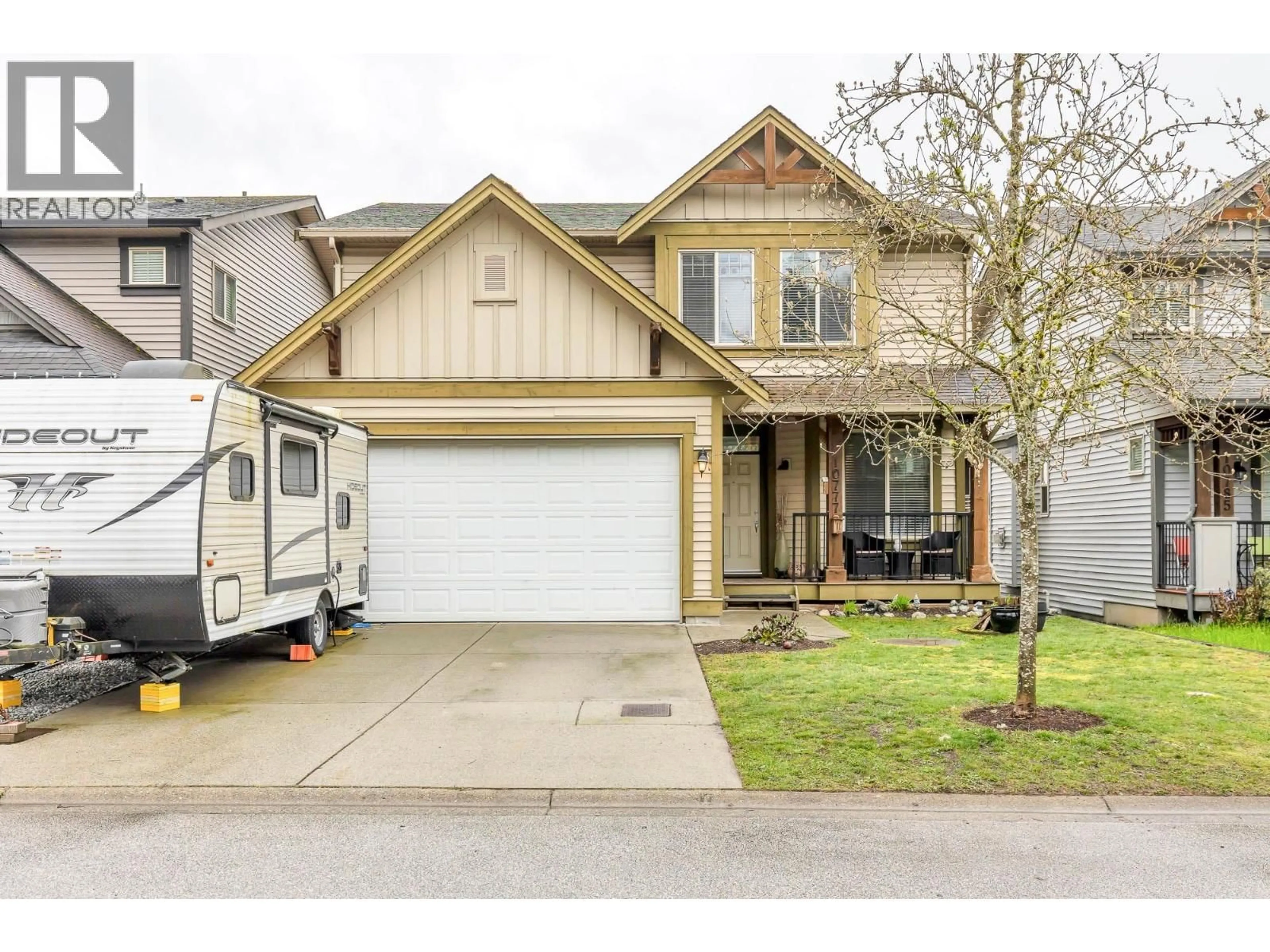 Home with vinyl exterior material, street for 10777 ERSKINE STREET, Maple Ridge British Columbia V2W0E9