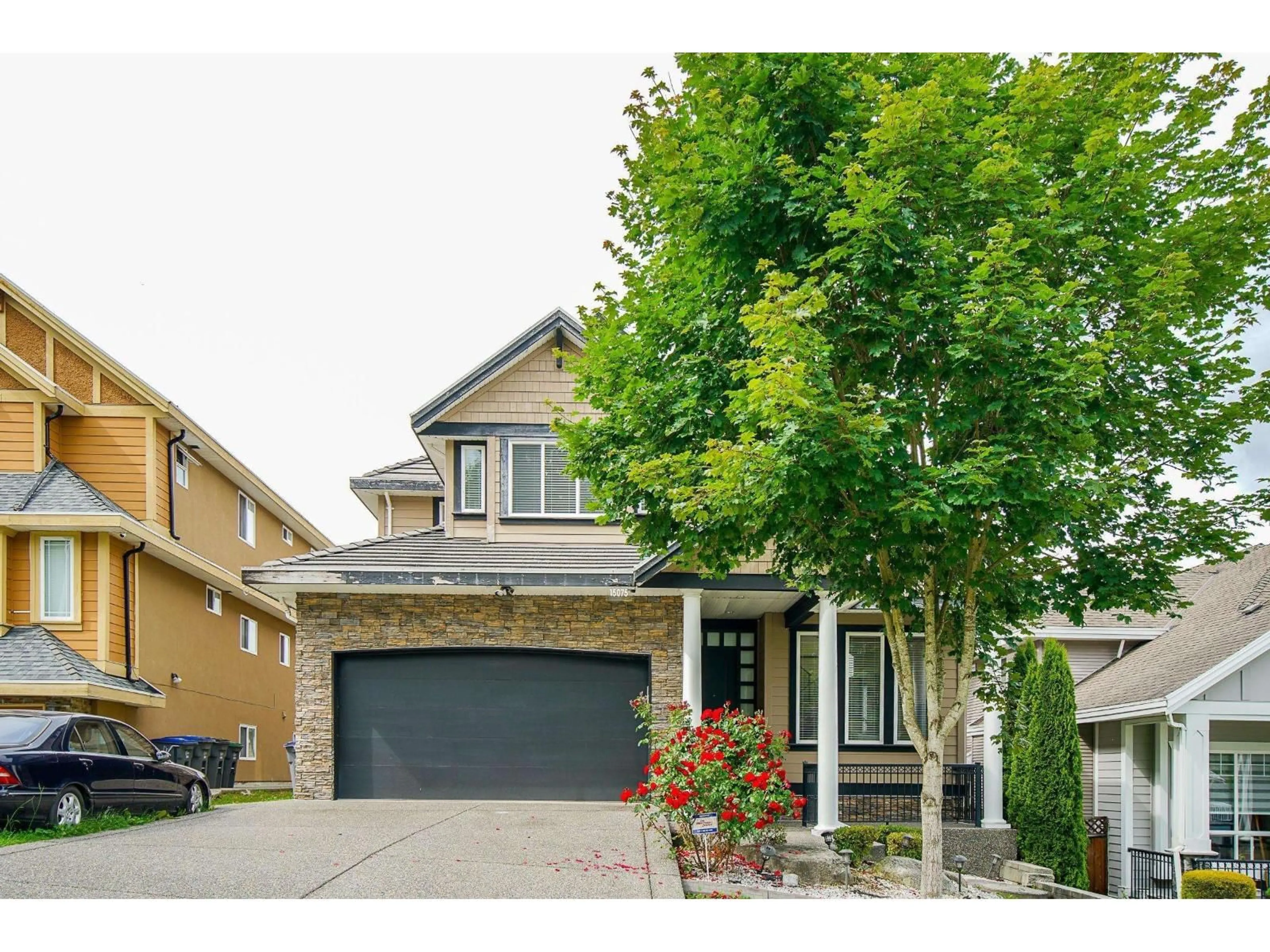 Home with vinyl exterior material, street for 15075 70A AVENUE, Surrey British Columbia V3S2E2