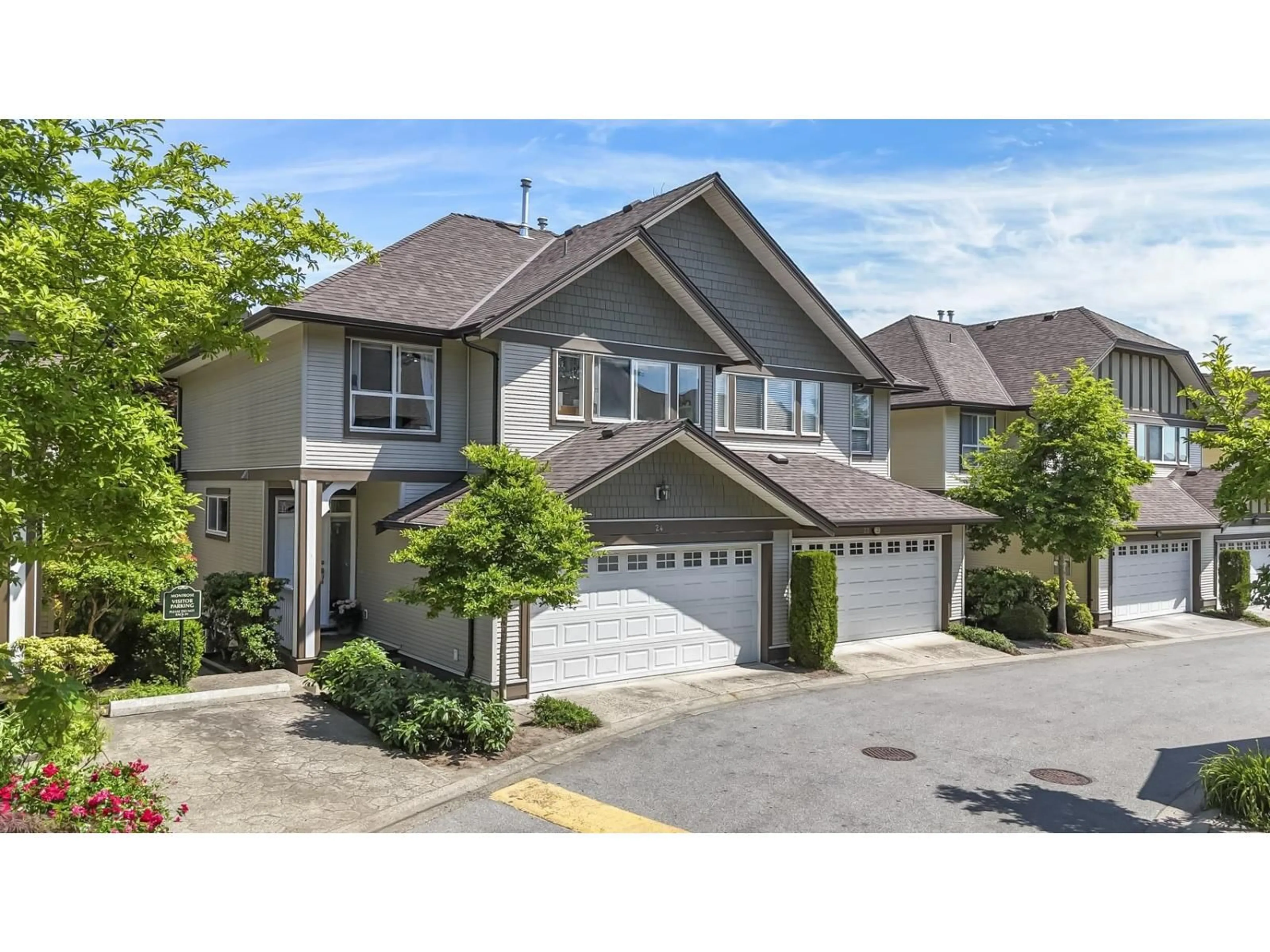 A pic from outside/outdoor area/front of a property/back of a property/a pic from drone, street for 24 - 8250 158 STREET, Surrey British Columbia V4N0R5