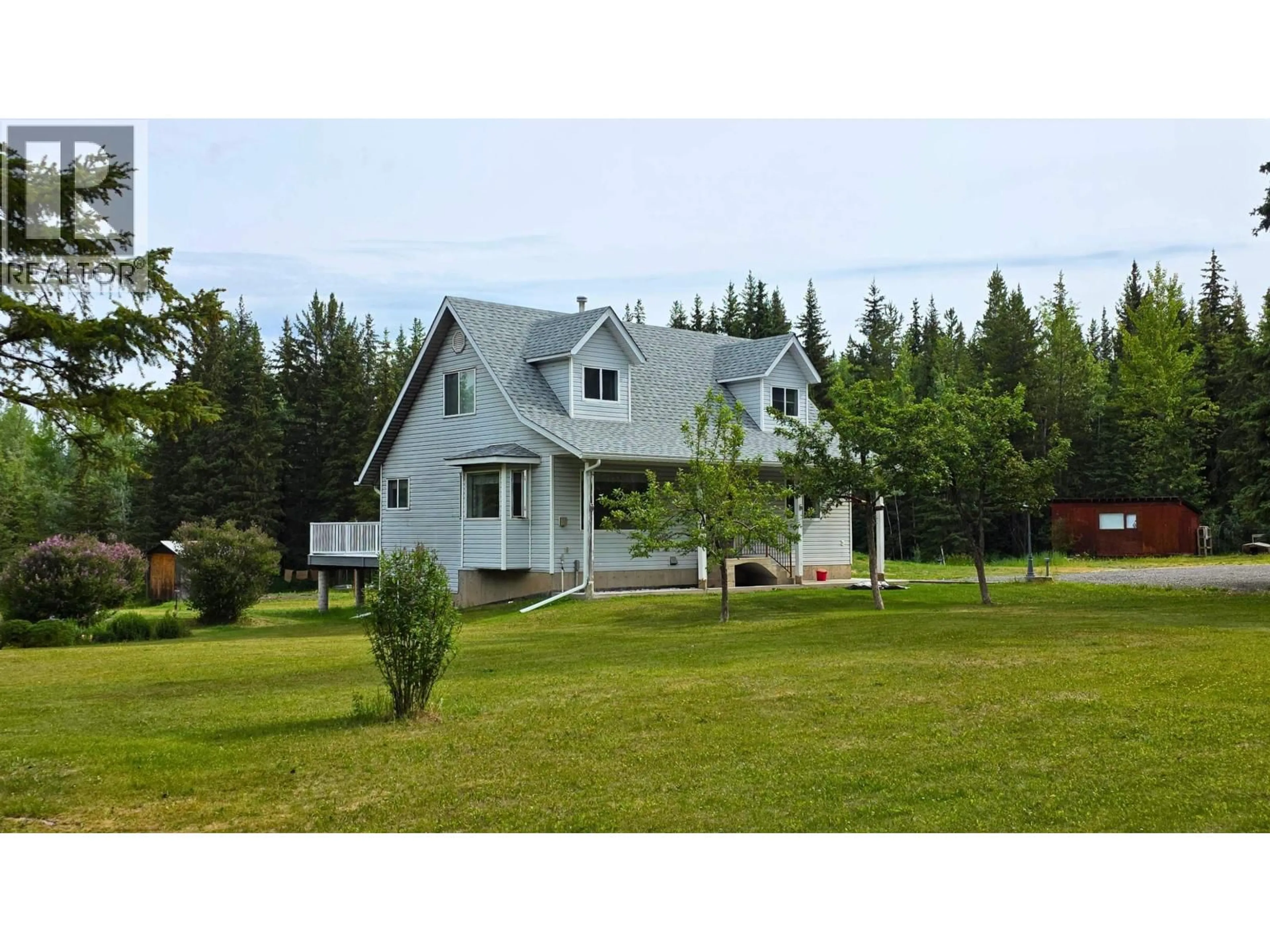 A pic from outside/outdoor area/front of a property/back of a property/a pic from drone, unknown for 1017 LUND ROAD, Houston British Columbia V0J1Z1