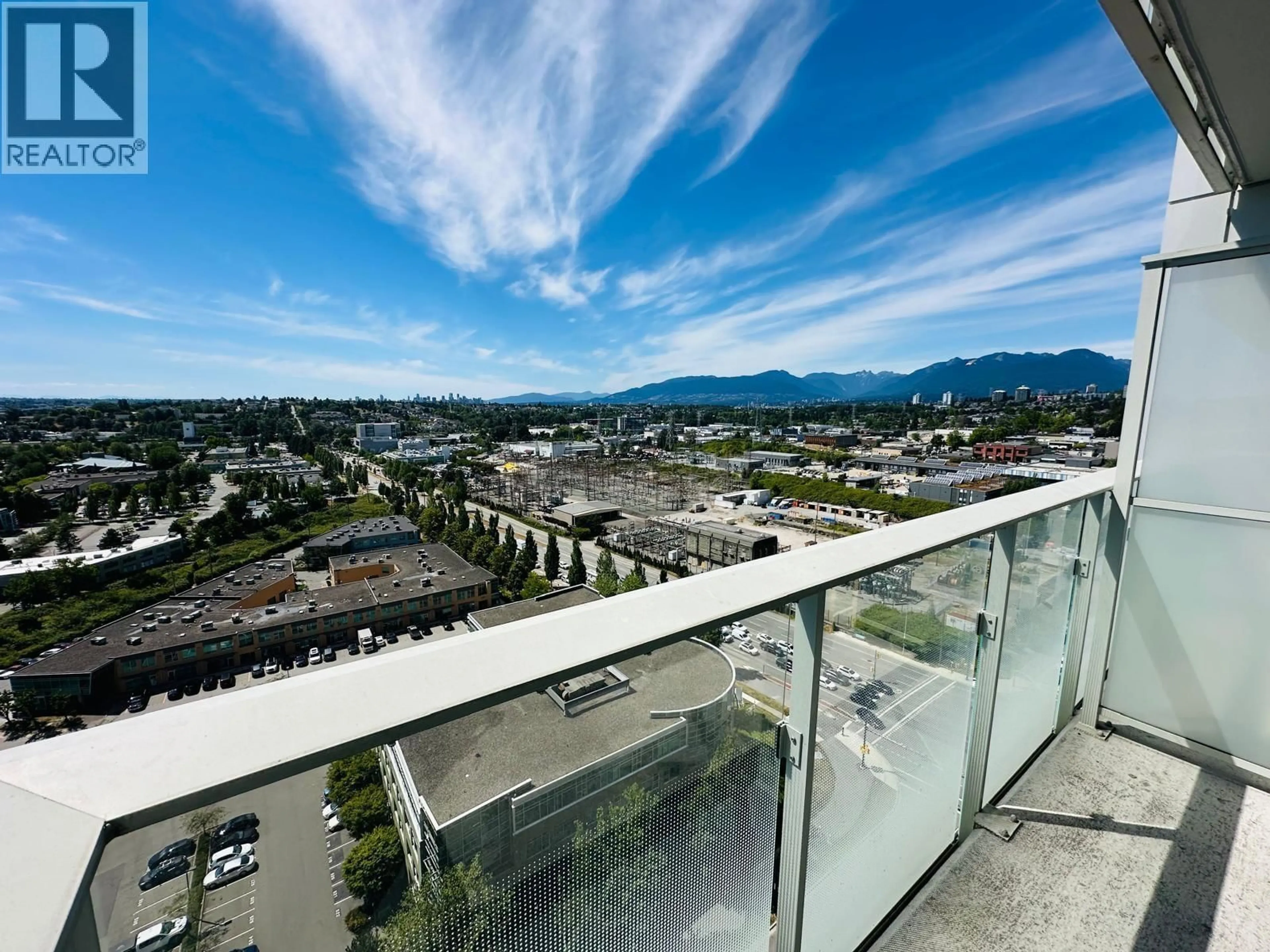 Balcony in the apartment, city buildings view from balcony for 1703 - 2186 GILMORE AVENUE, Burnaby British Columbia V5C0N7