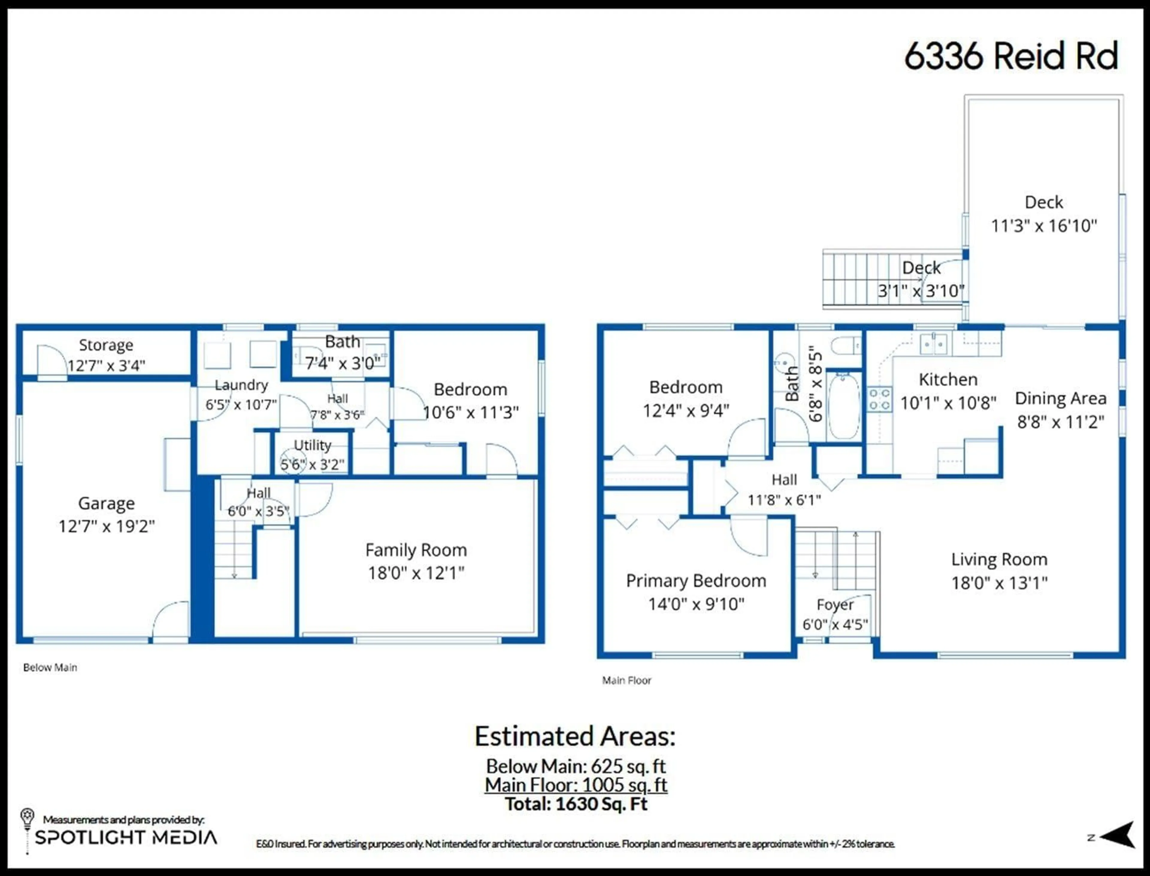 Floor plan for 6336 REID ROAD, Chilliwack British Columbia V2R3H1